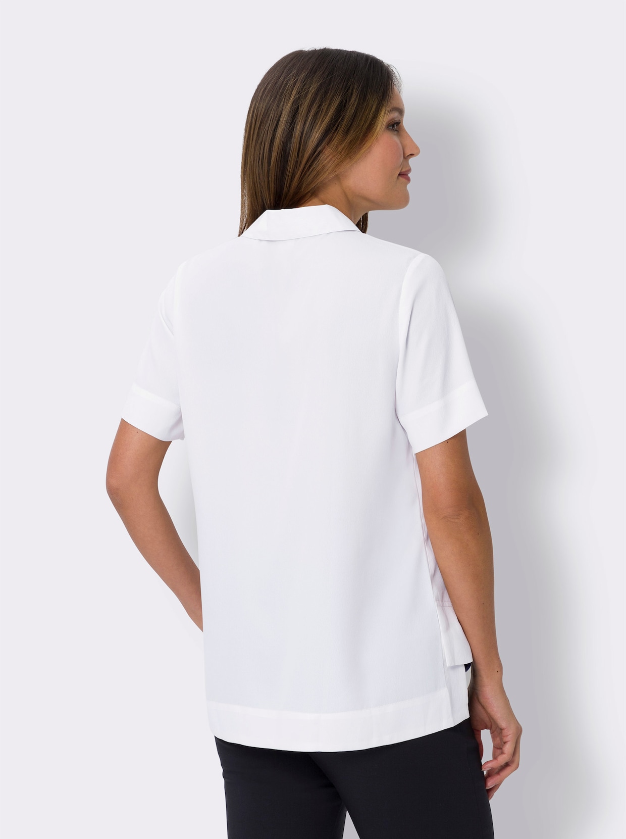 Comfortabele blouse - ecru