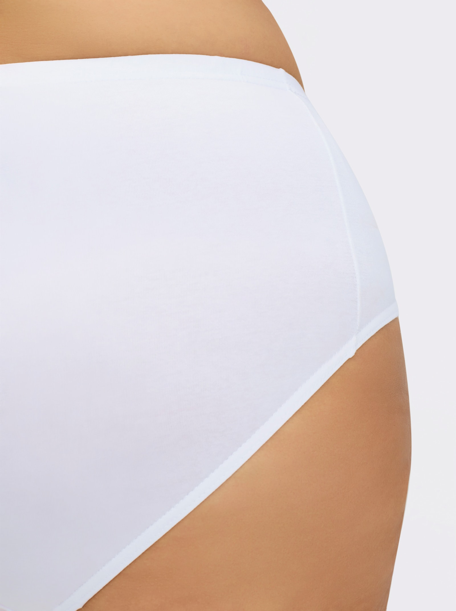 wäschepur Slip mit Schmetterlings-Motiv - weiß