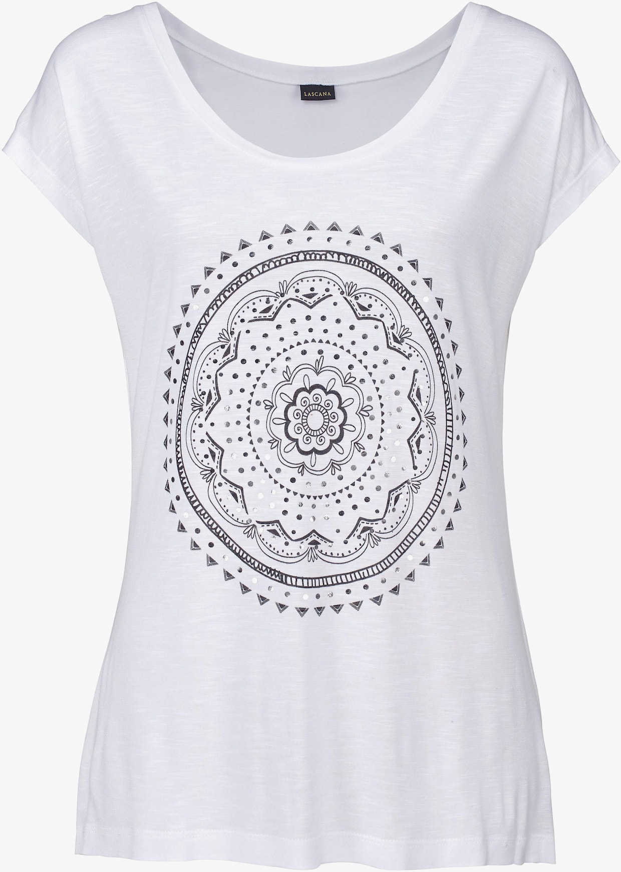LASCANA T-shirt de plage - blanc