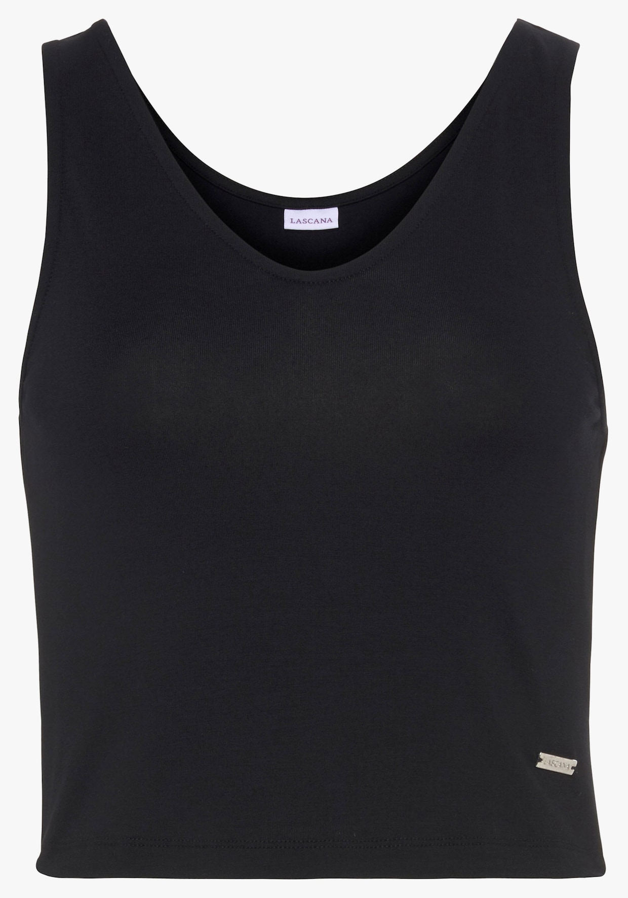 LASCANA Tanktop - zwart