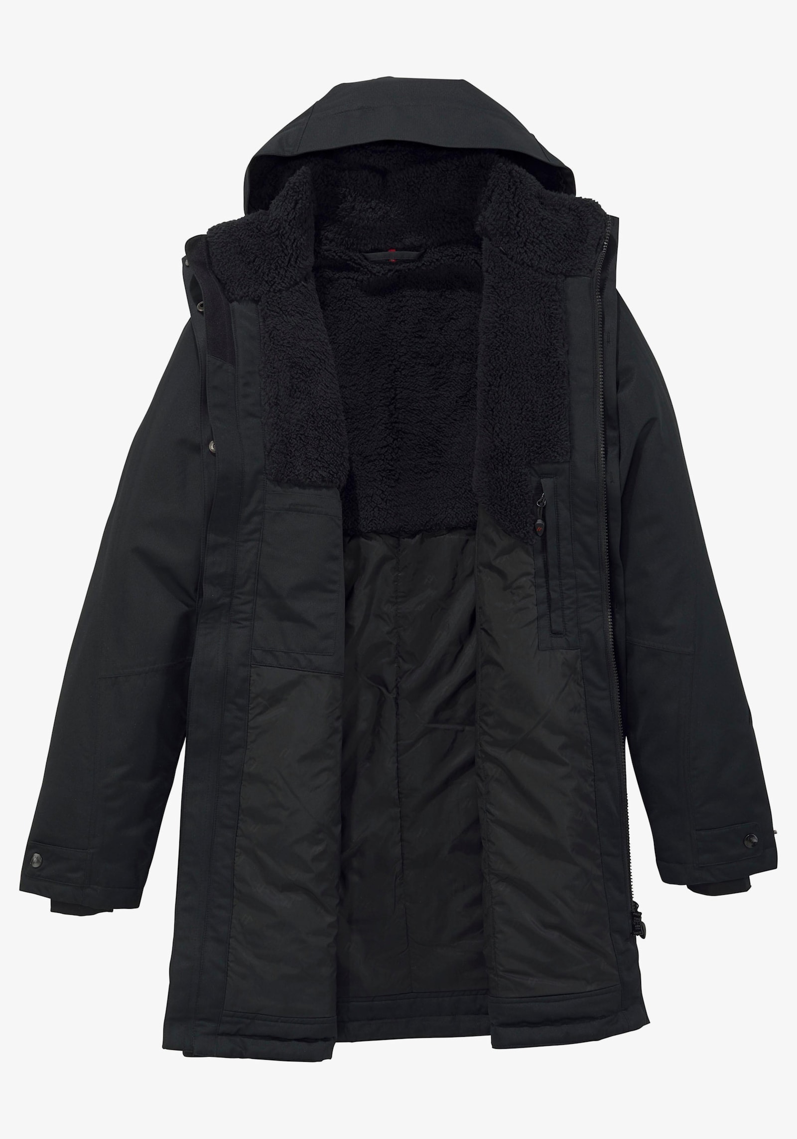 Maier Sports Wintermantel - schwarz