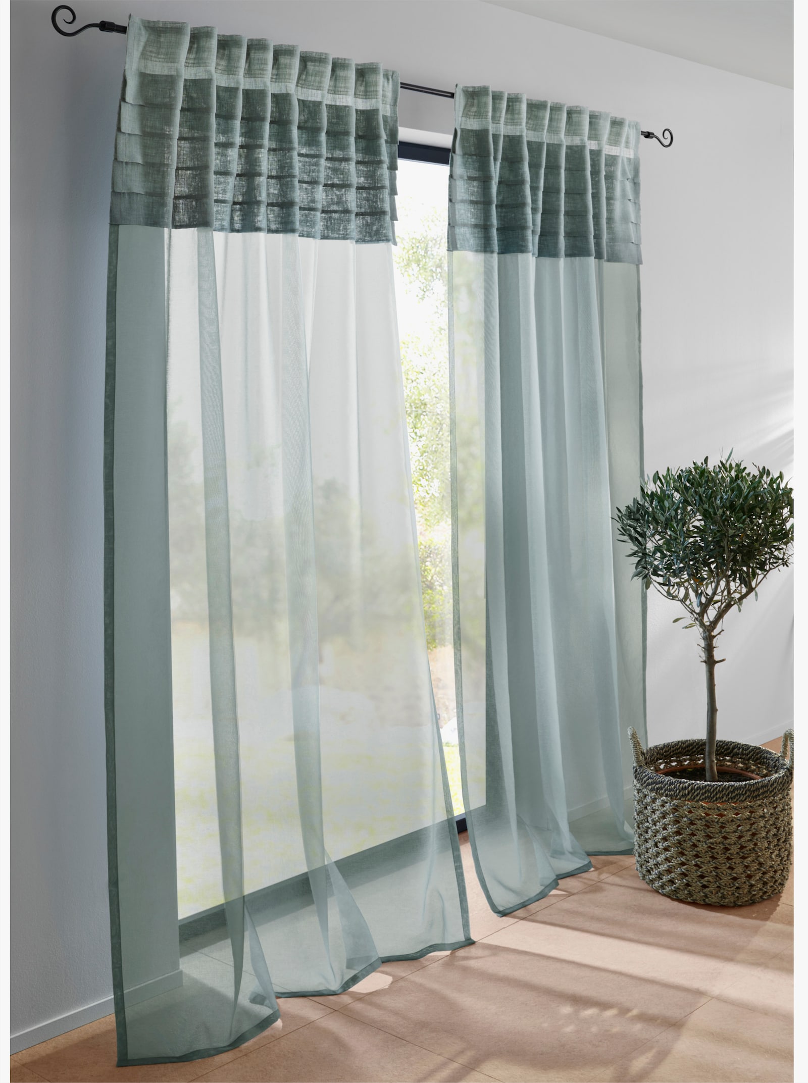 heine home Rideaux - sauge