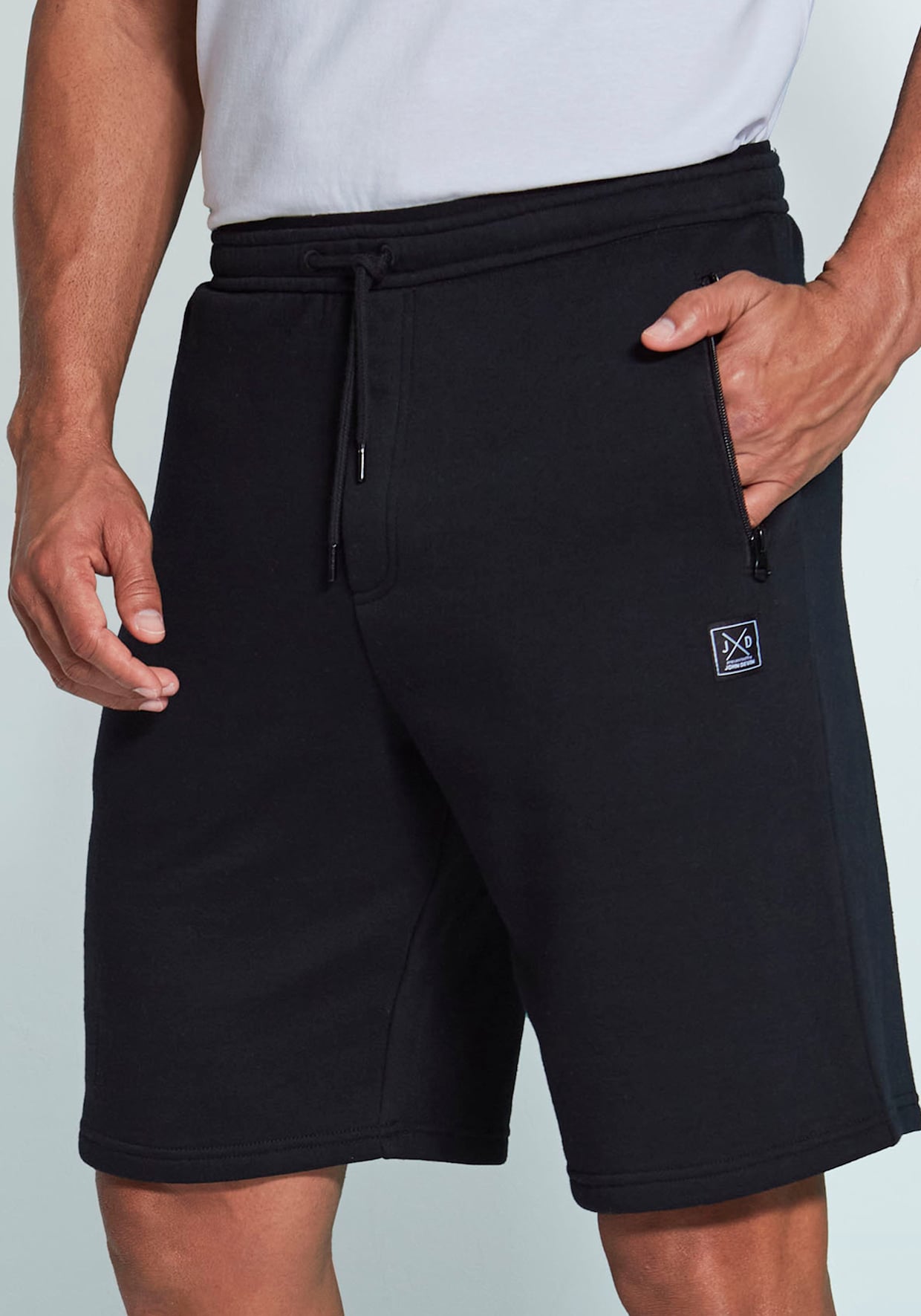 Sweatshort - zwart