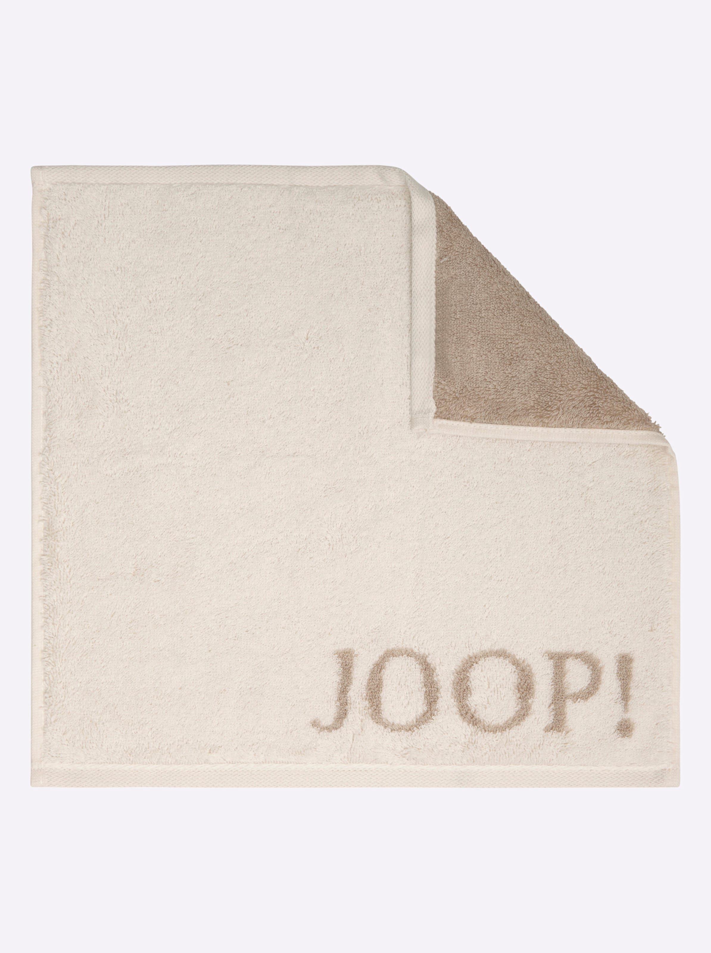 Logo Te  günstig Kaufen-Handtuch in elfenbein von JOOP!. Handtuch in elfenbein von JOOP! <![CDATA[Dieses elegante Handtuch-Programm aus dem Hause JOOP! macht Ihr Bad zur luxuriösen Wellness-Oase! Attraktives Hell-Dunkel-Dessin mit eingewebtem JOOP!-Logo. Extra weiche, super fla