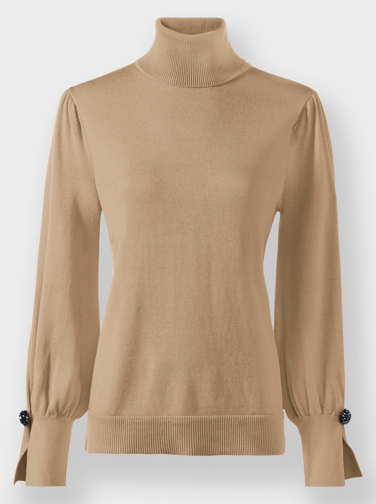 heine pull à col roulé - couleur chamois