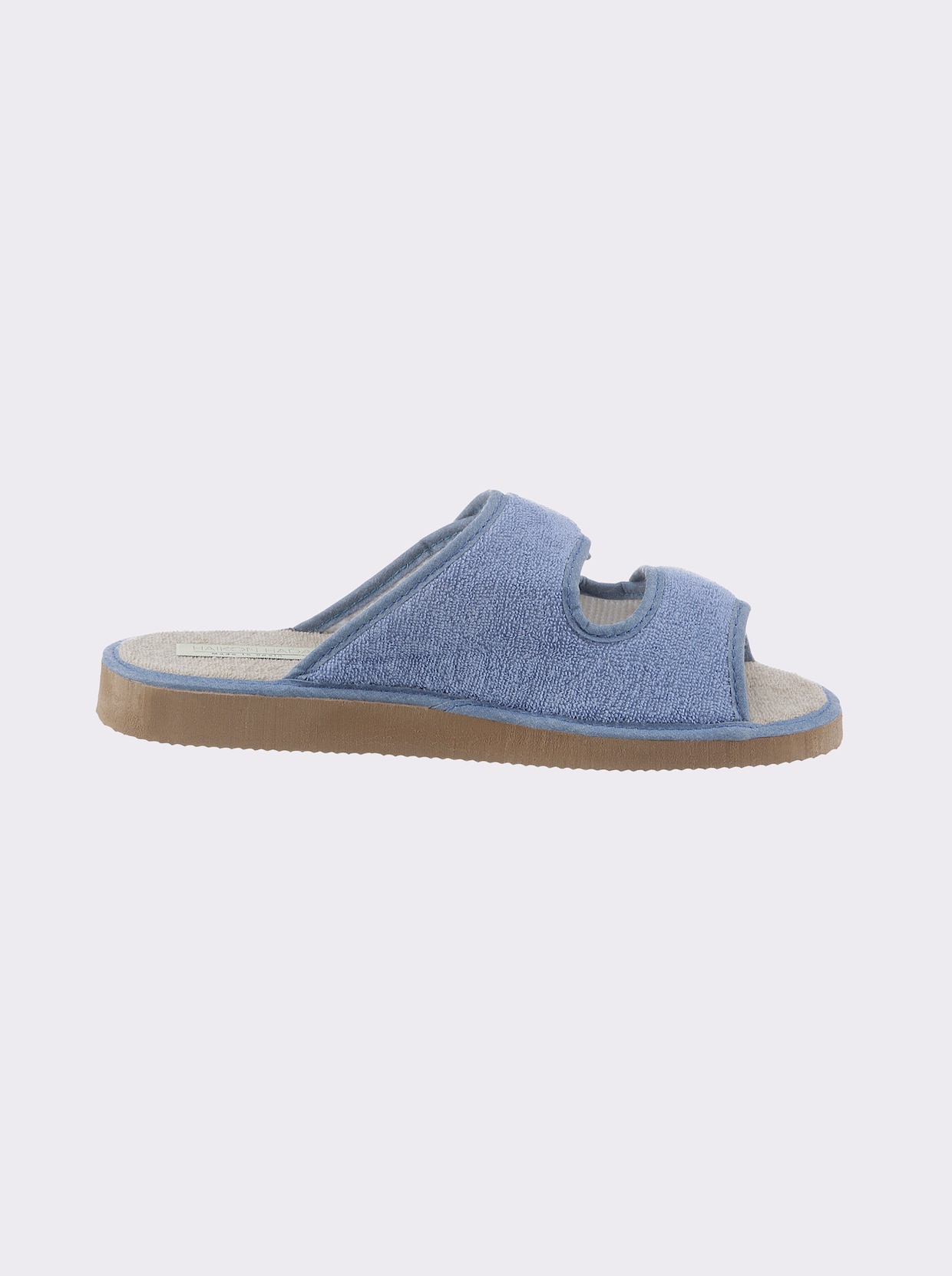 slippers - middenblauw