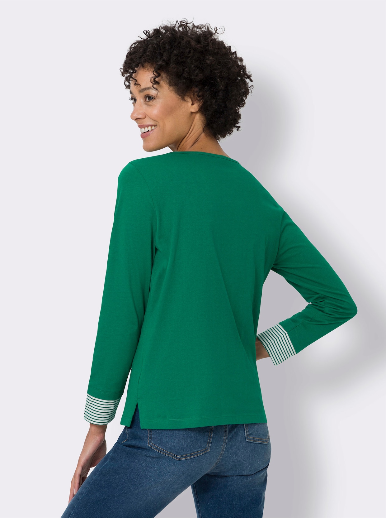 Shirt met lange mouwen - groen