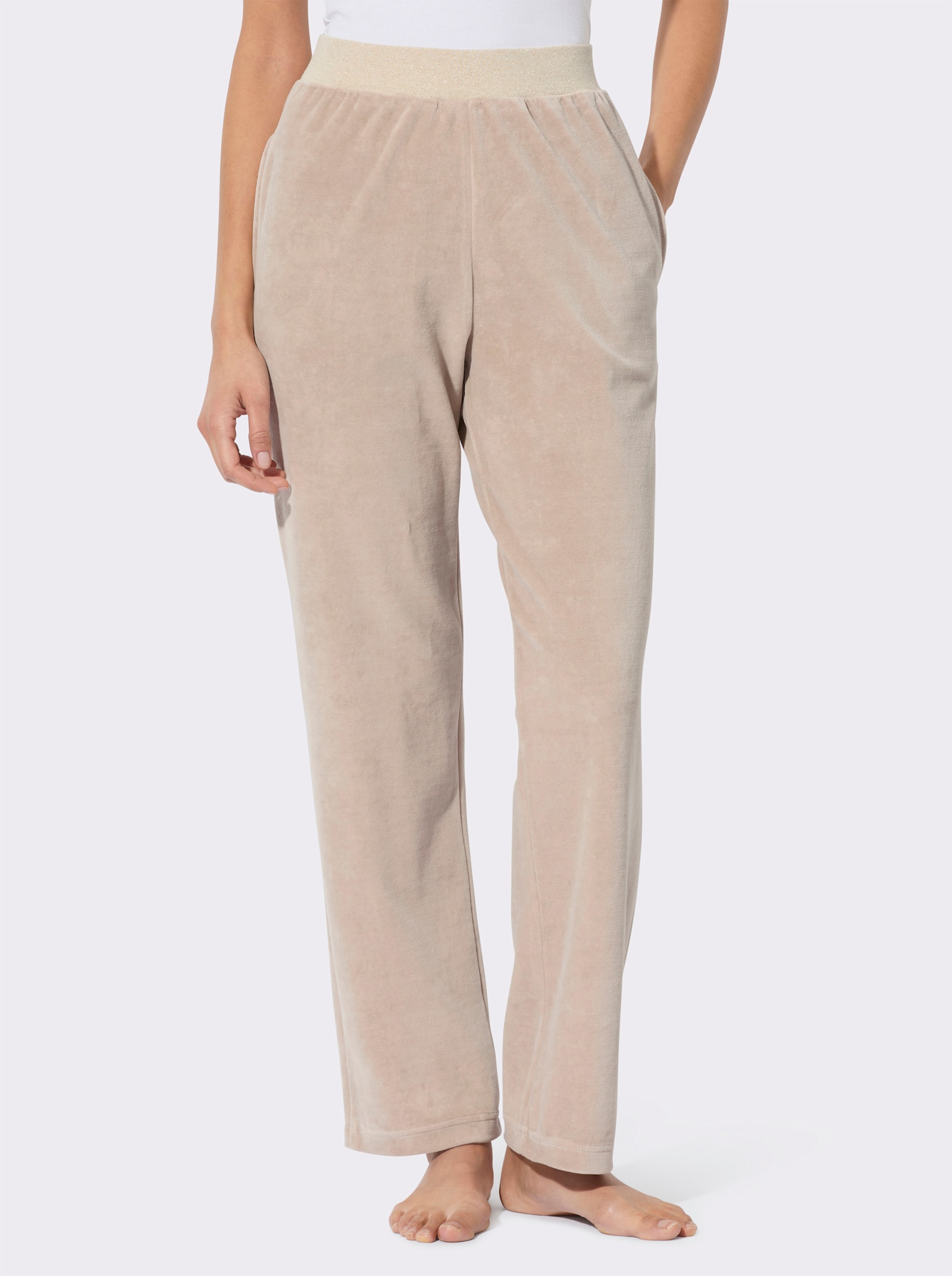 Plantier Hose - sand-goldfarben