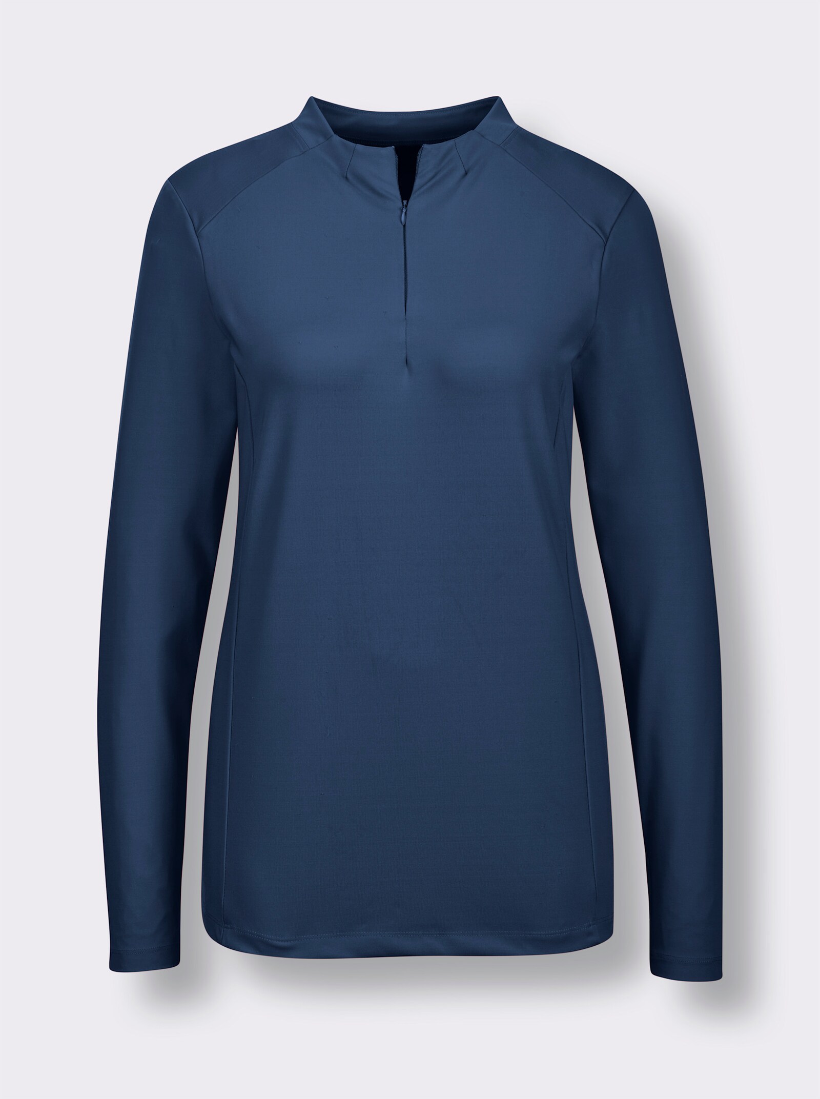 Catamaran Sports Funktionsshirt mit Daumenloch - jeansblau