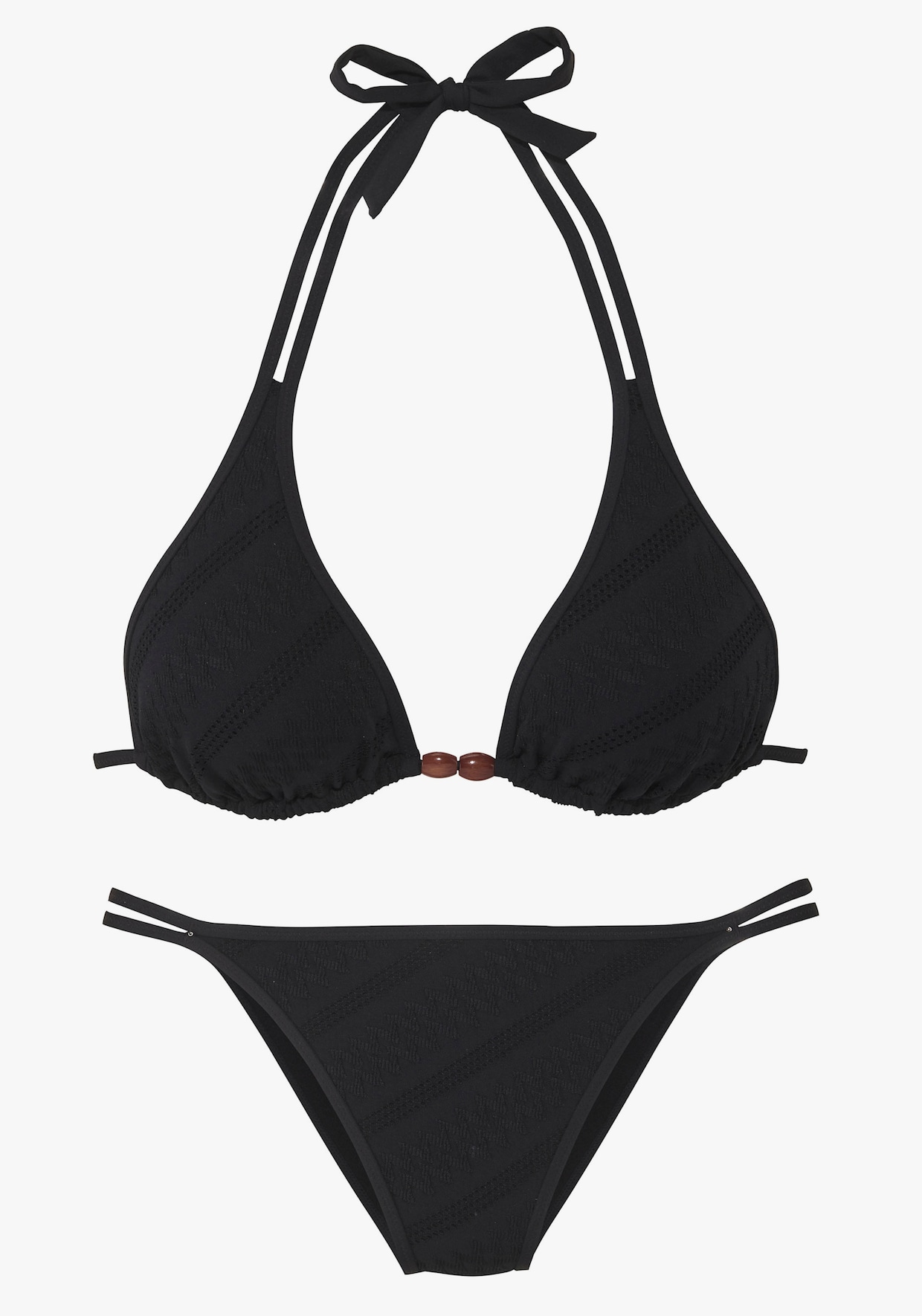 s.Oliver Triangelbikini - zwart