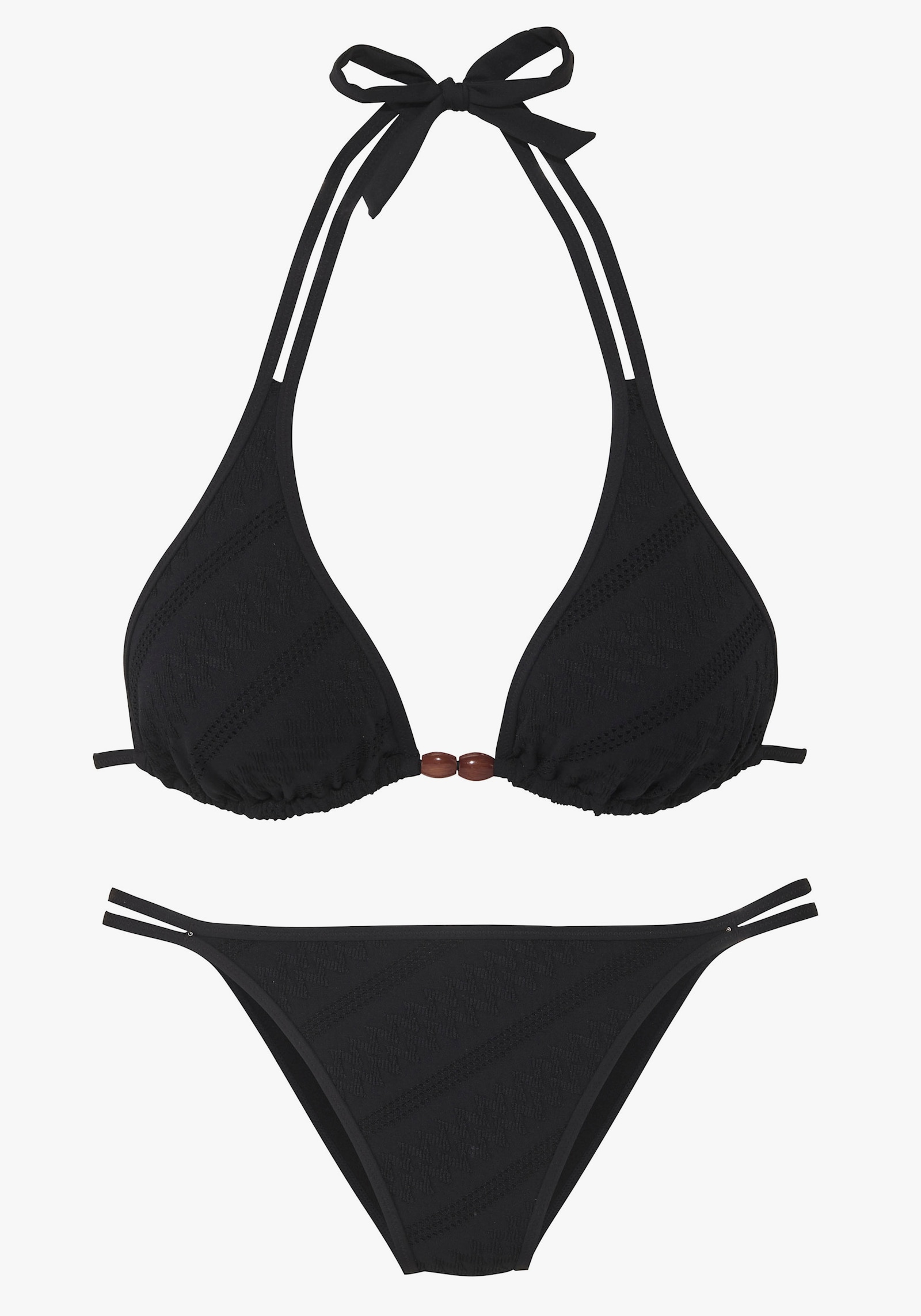 s.Oliver Triangel-Bikini - schwarz