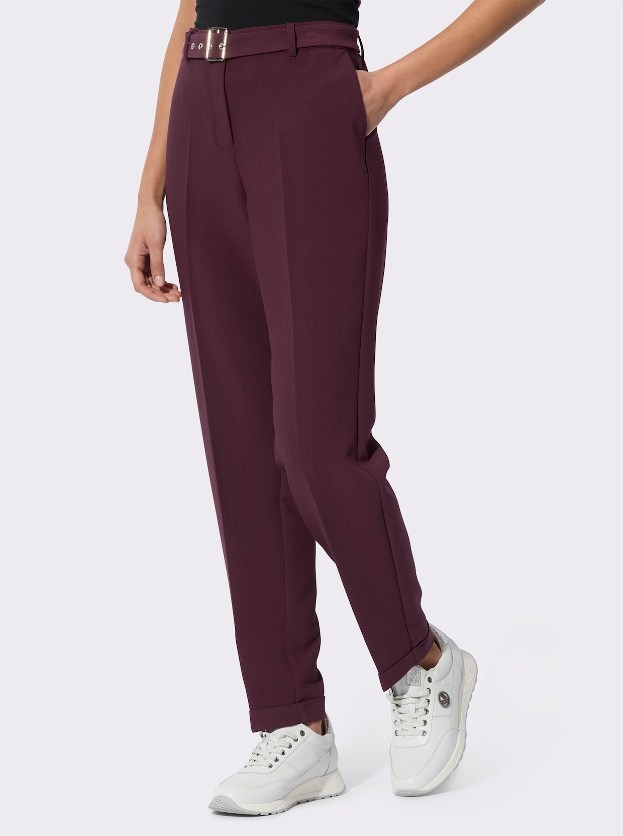 Pantalon - bordeaux