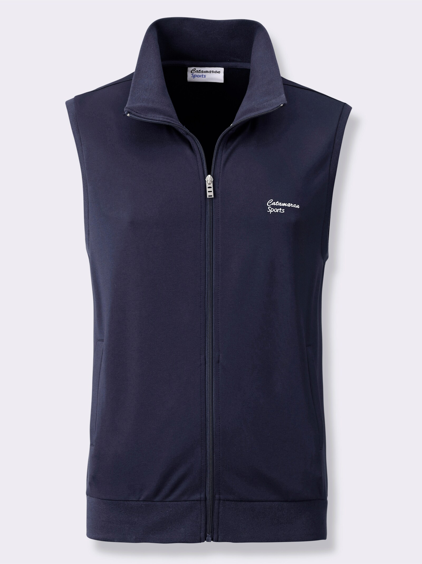 Catamaran Sports Sweatvest met zijzakken - marine