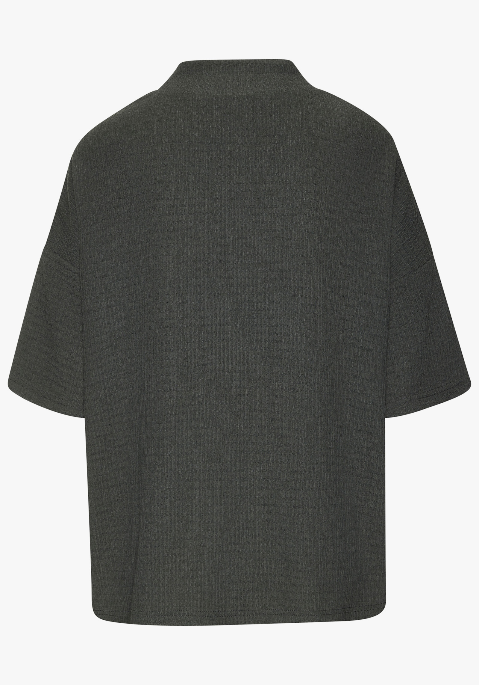 LASCANA Kurzarmshirt - graugrün