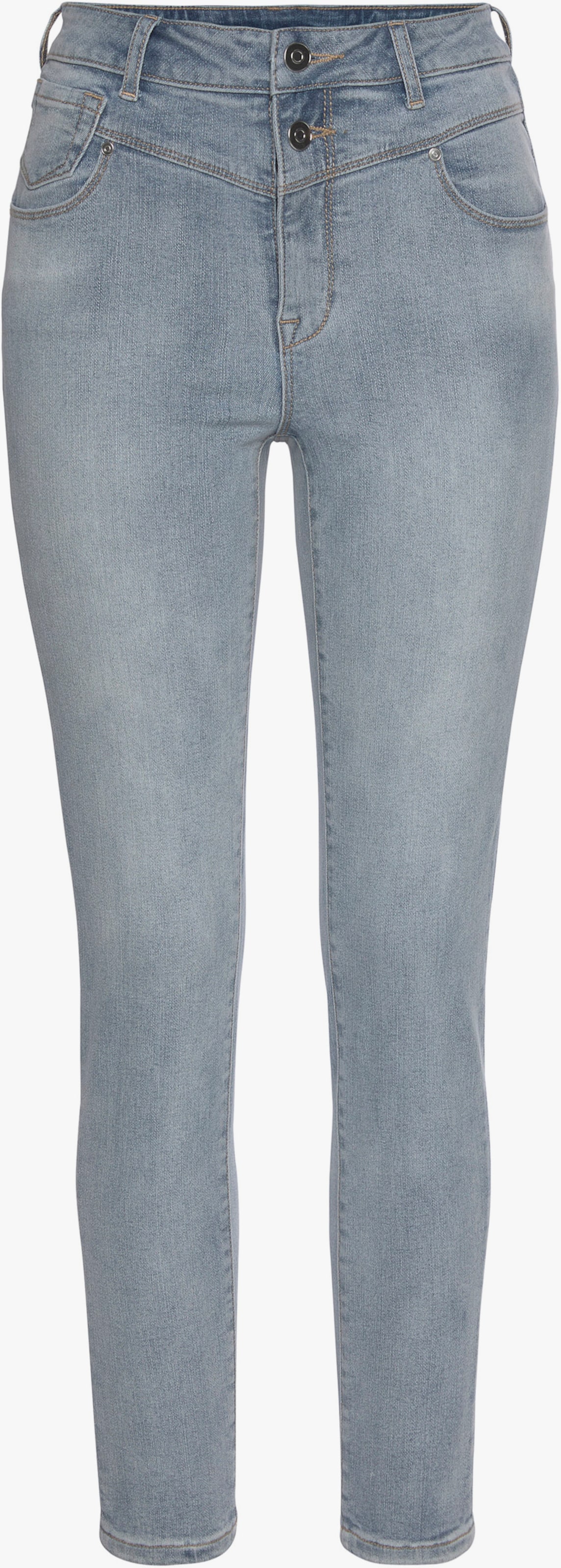 LASCANA Jean skinny fit - bleu délavé