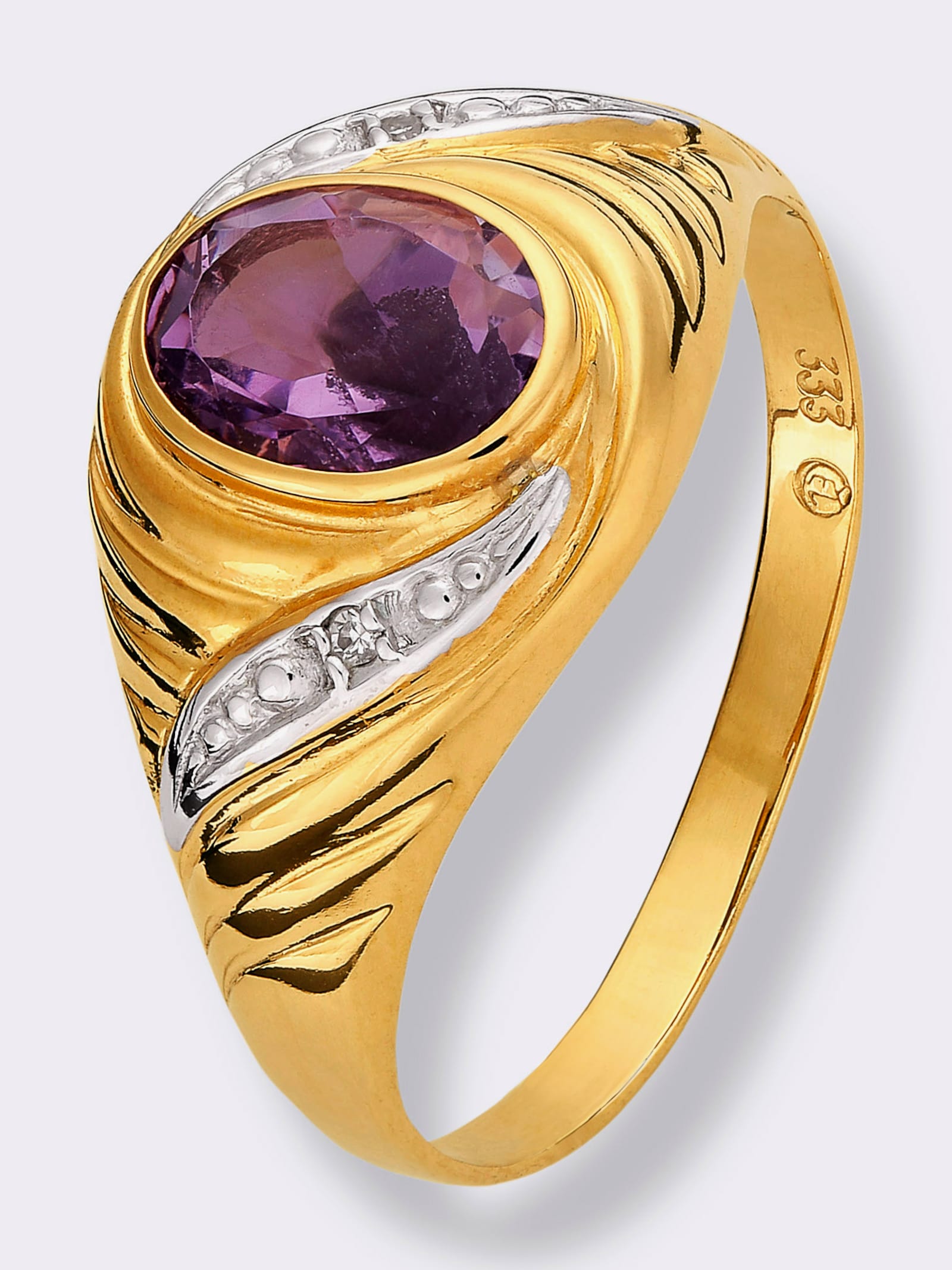 Ring - Silber vergoldet 925