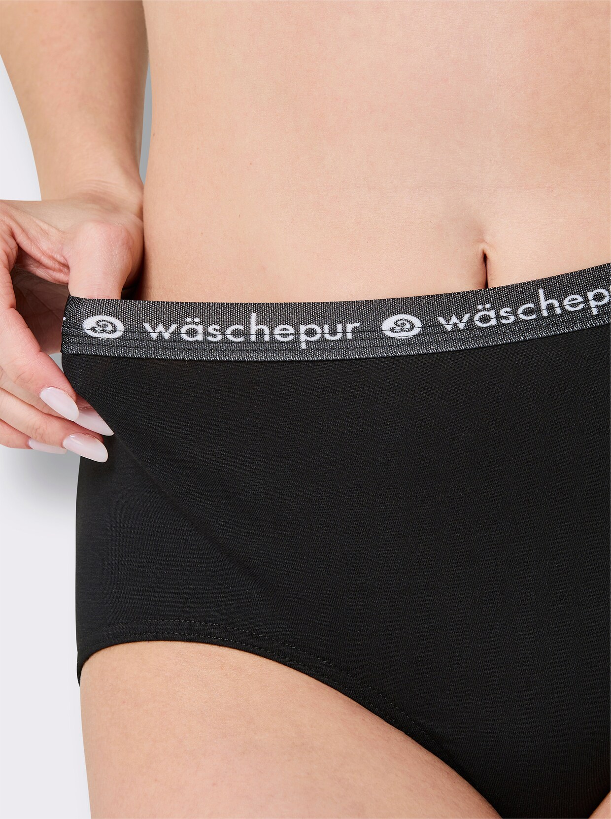 wäschepur Taillenslip - schwarz