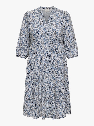 ONLY CARMAKOMA Tunikakleid - coronet blue aop:jadie flower