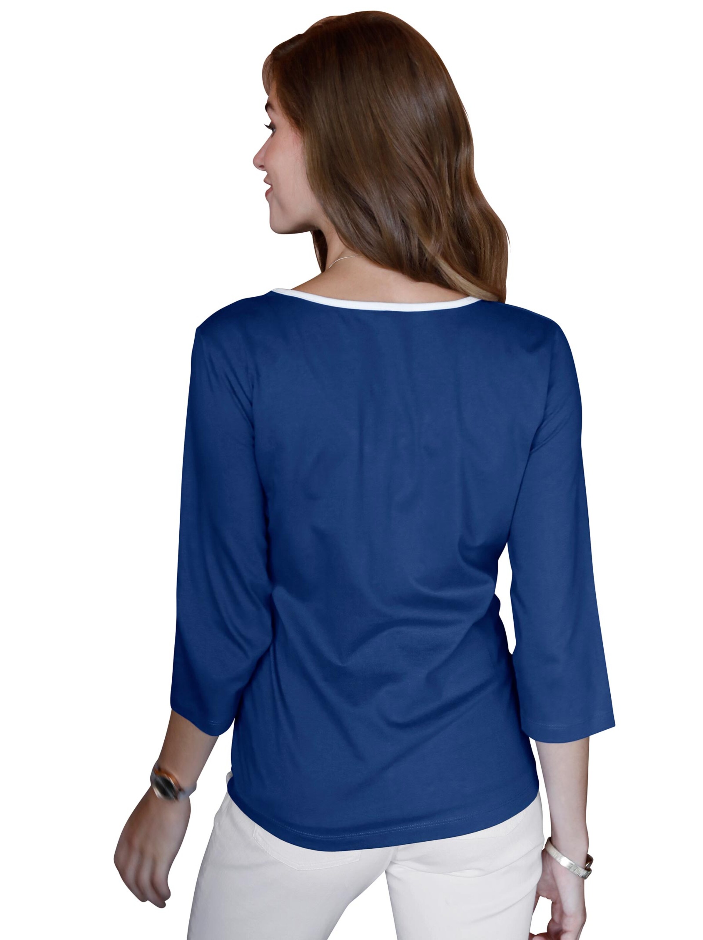 Shirt - royalblau