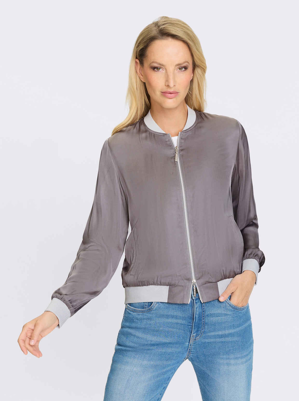 heine Blouson - grau-hellgrau