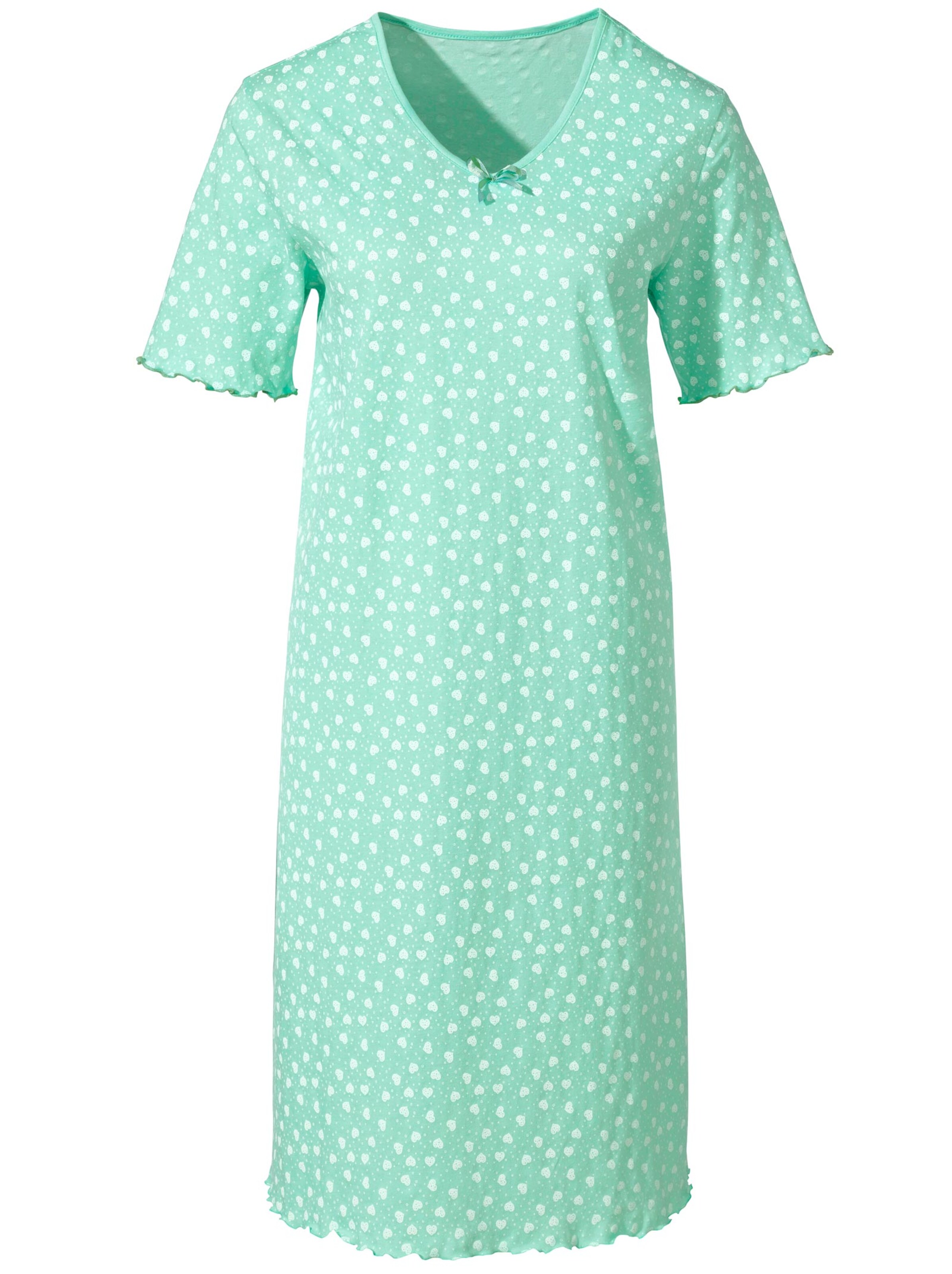 Nachthemd - mint-bedruckt