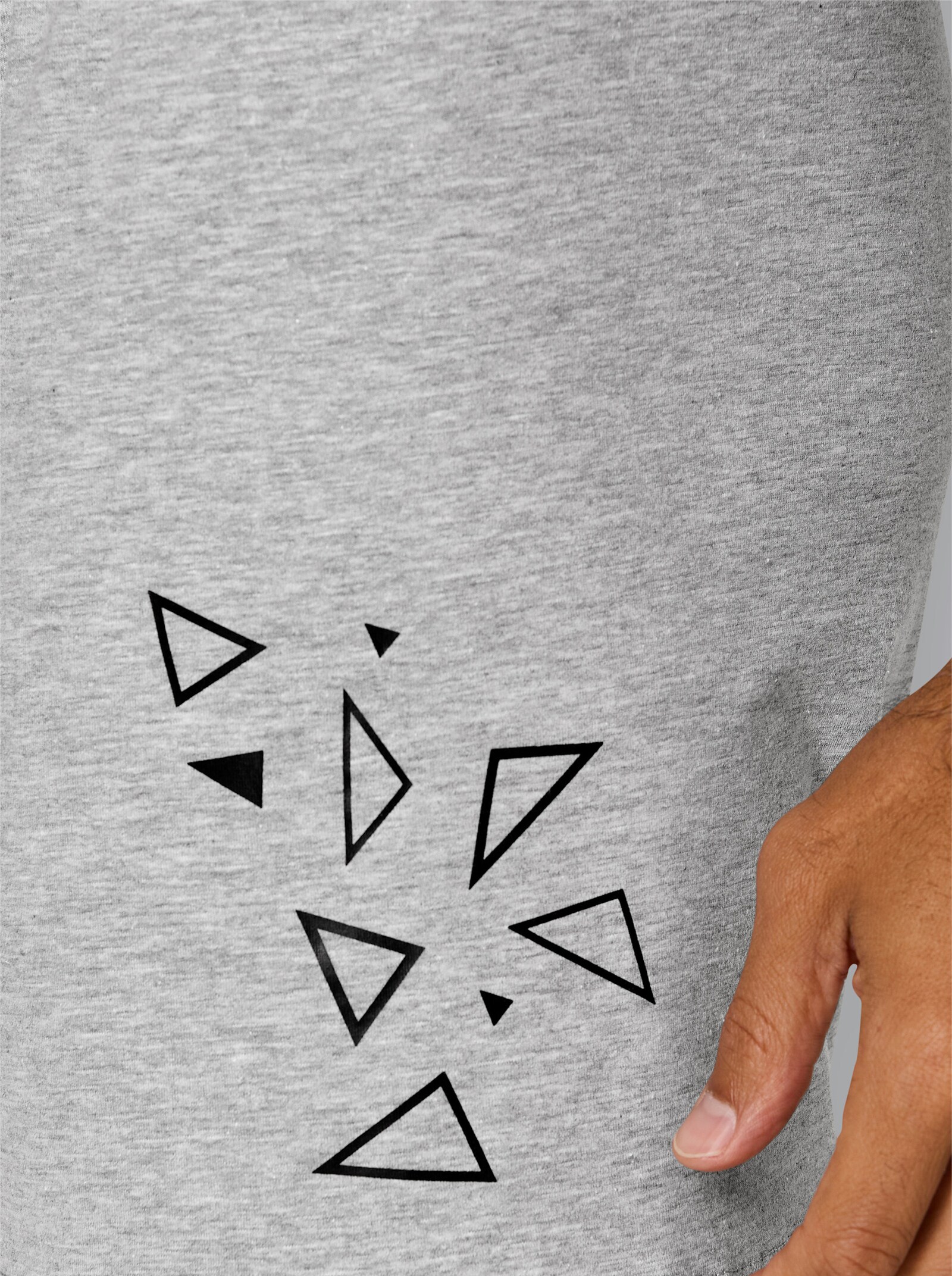 wäschepur men Boxershorts - grau-meliert