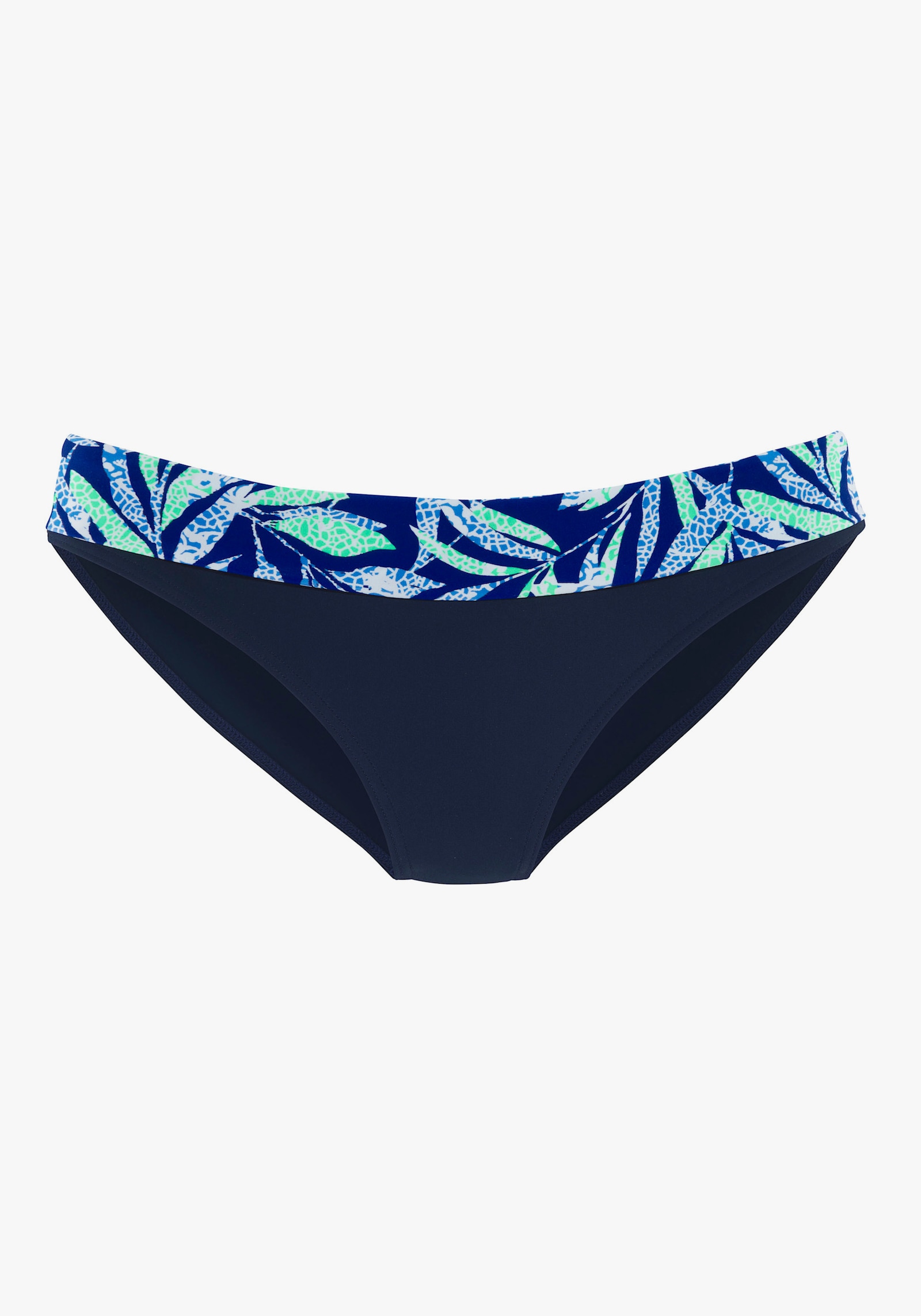 Vivance Bikini-Hose - blau bedruckt