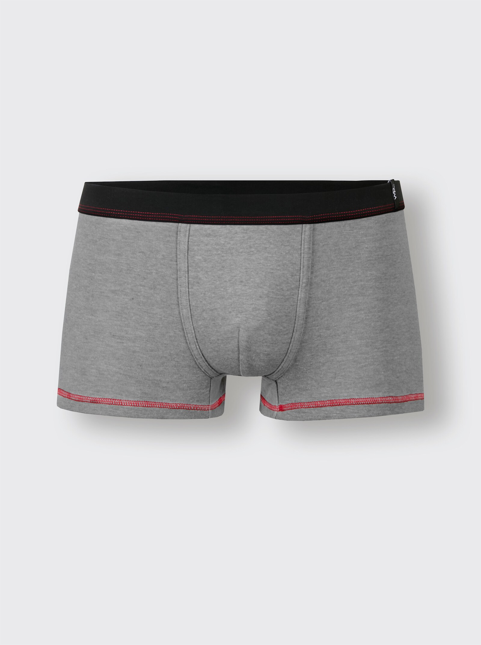 wäschepur men Pants - grau-meliert + anthrazit-meliert + schwarz-bedruckt