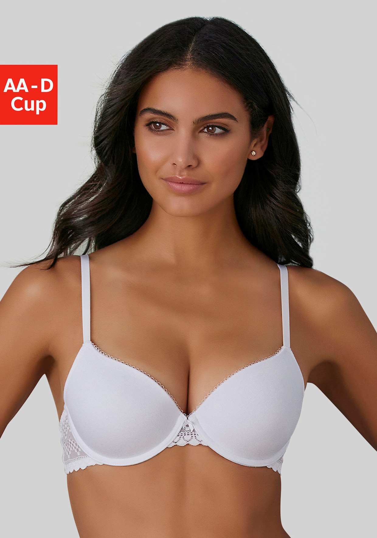 LASCANA Beha met cups - wit