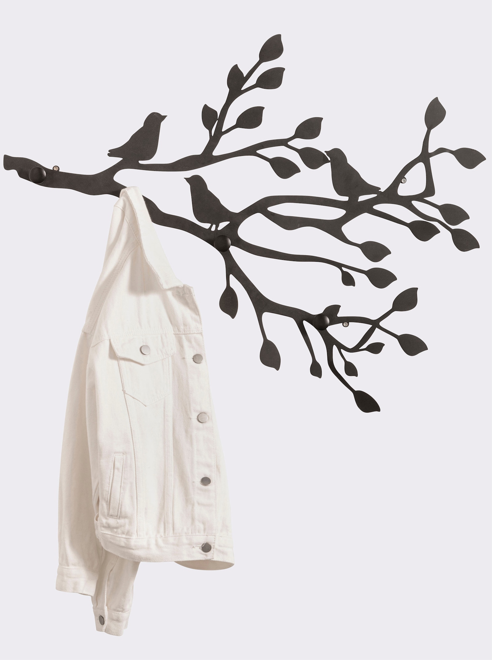 heine home Wandgarderobe - schwarz