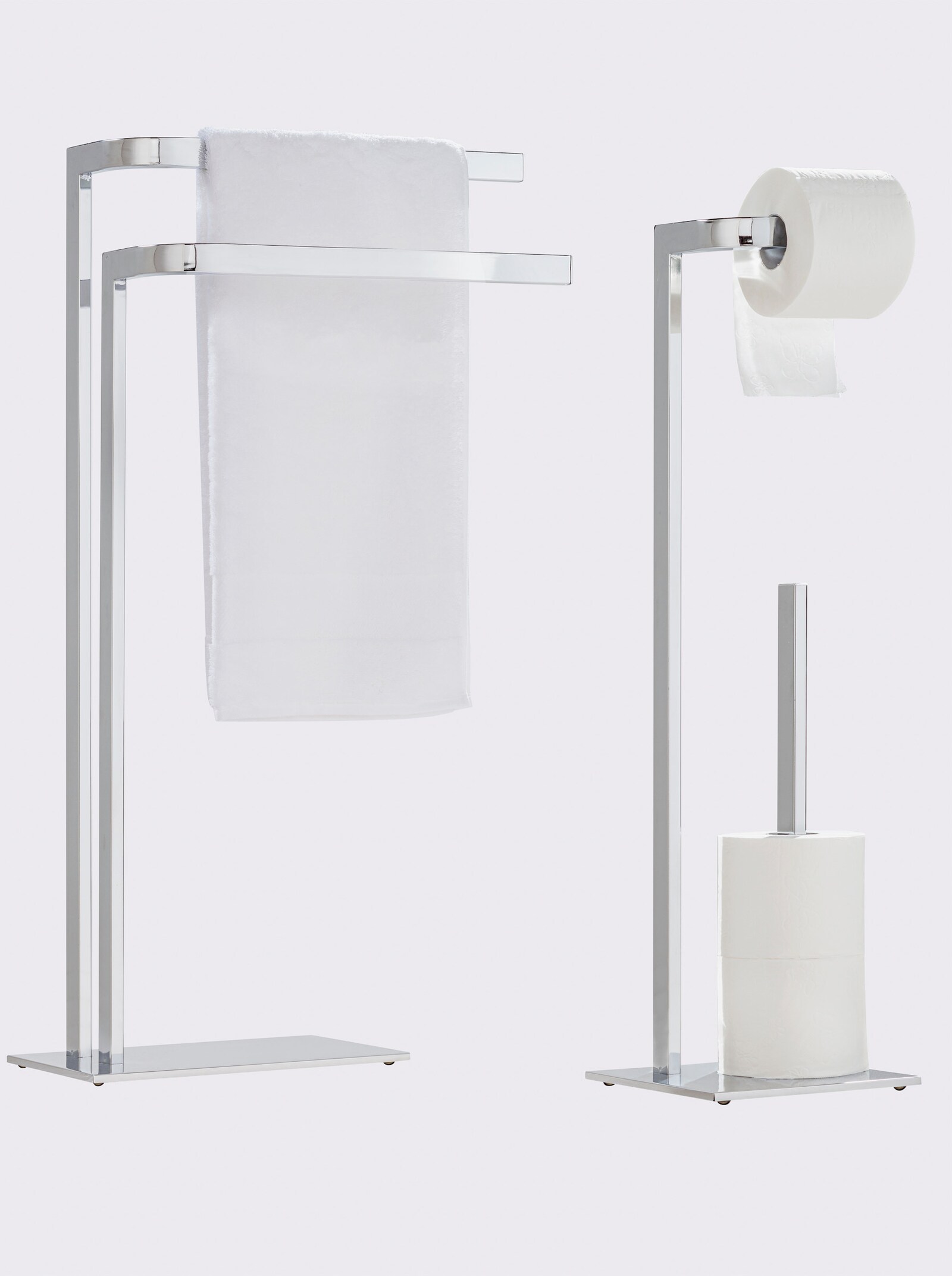 heine home Papierrollenhalter - silberfarben