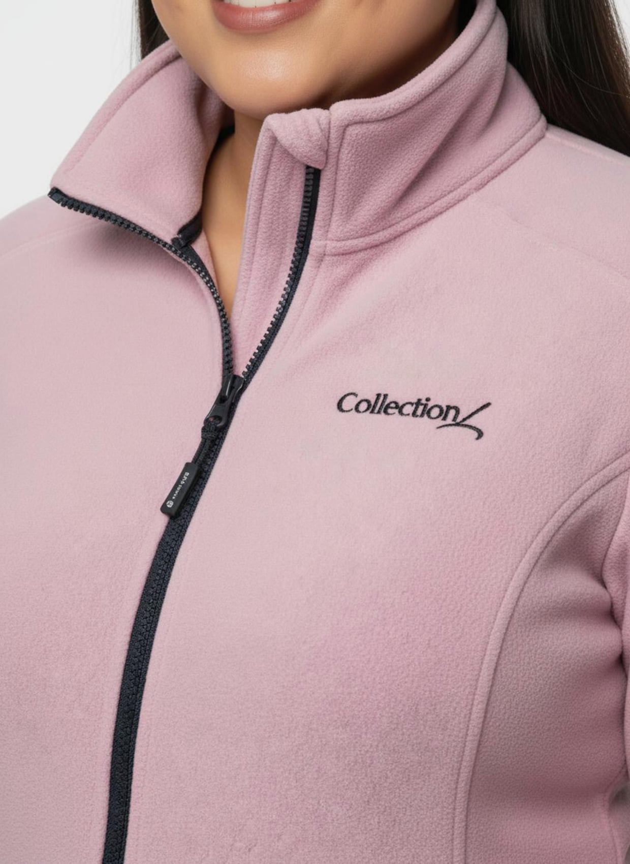 Fleecejacke - rosé