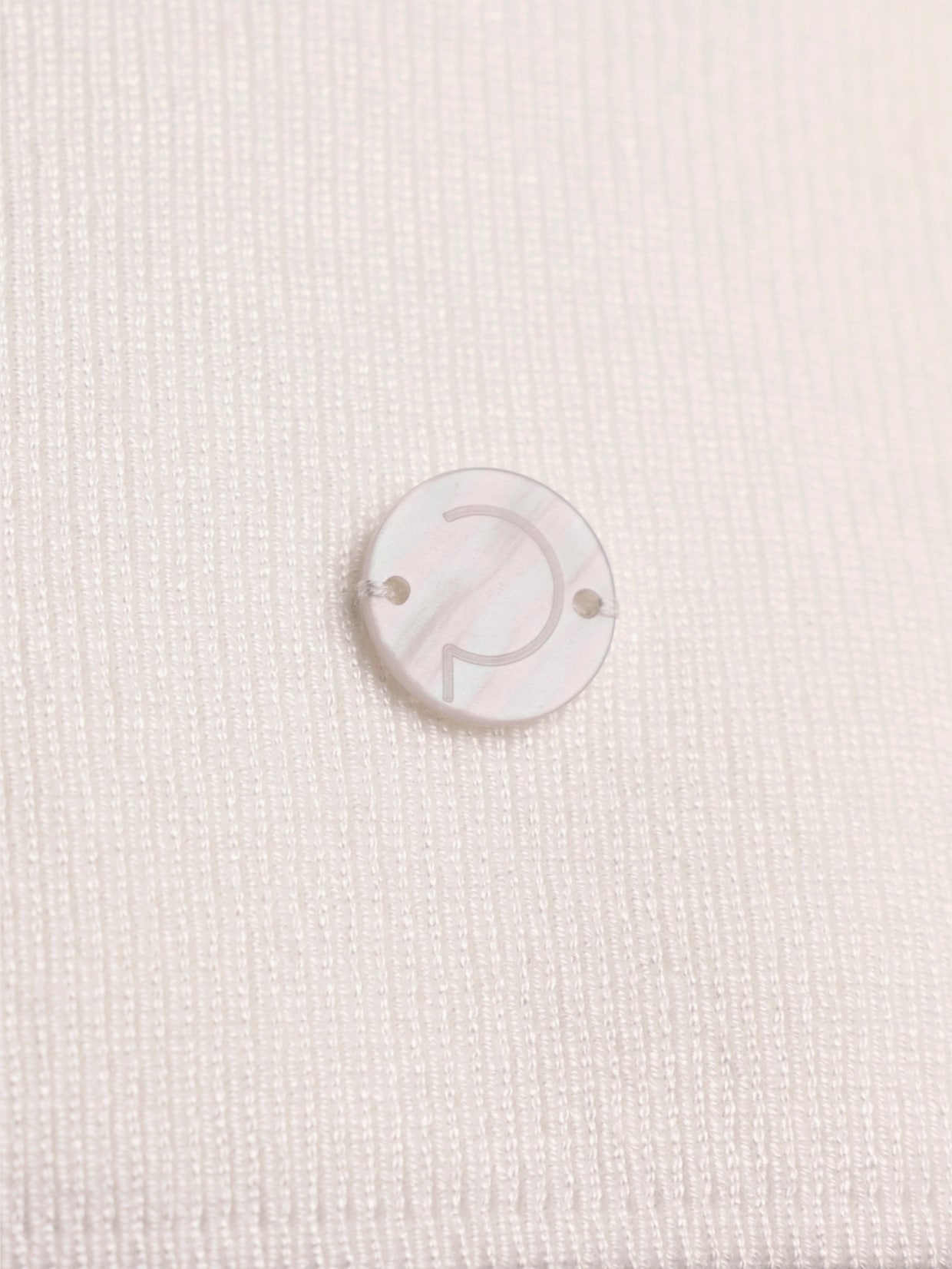 CREATION L PREMIUM Rundhalspullover mit Ballonärmeln aus Spitze - ecru