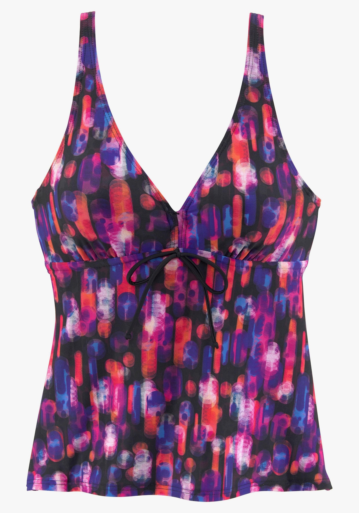 LASCANA Beugeltanktop - zwart geprint