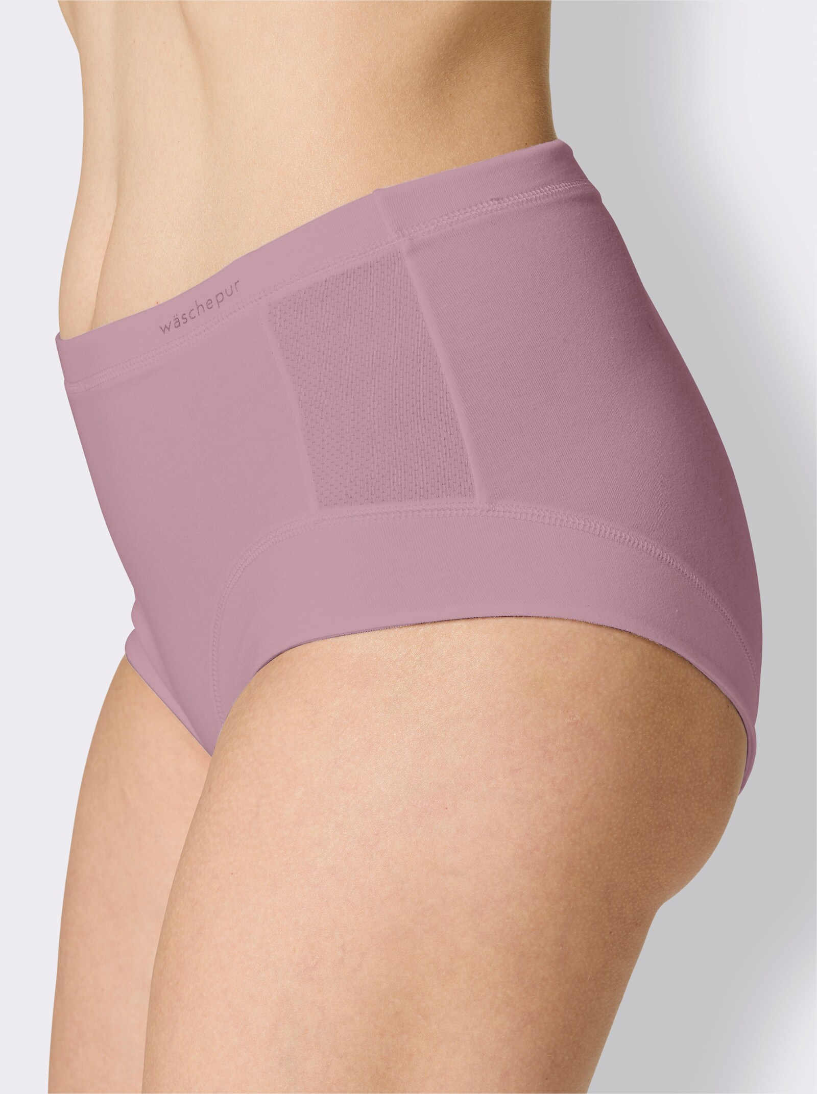 wäschepur Taillenslip im 2er-Pack - mauve