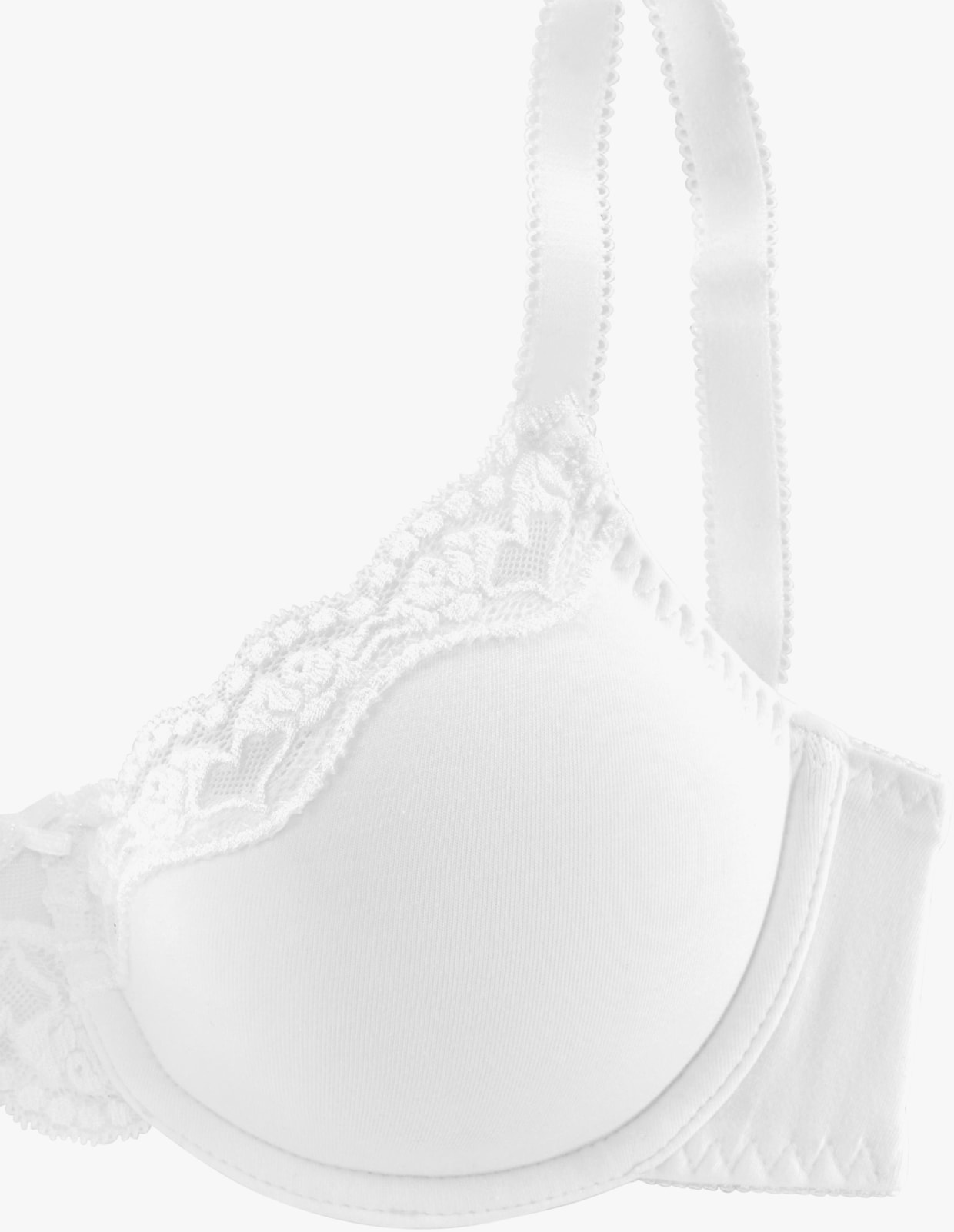 petite fleur Soutien-gorge à armatures - noir + blanc