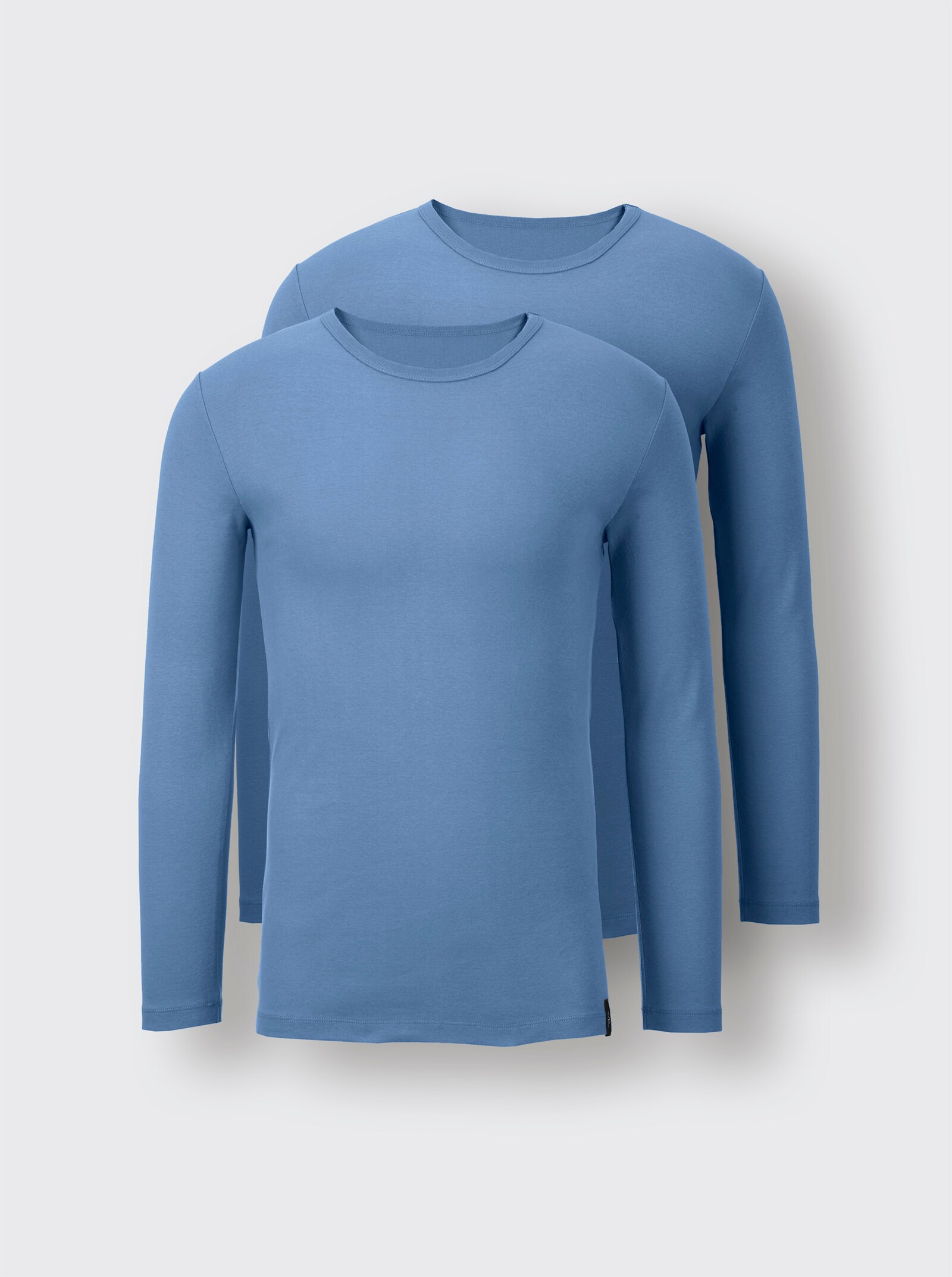 wäschepur men Shirt - middenblauw