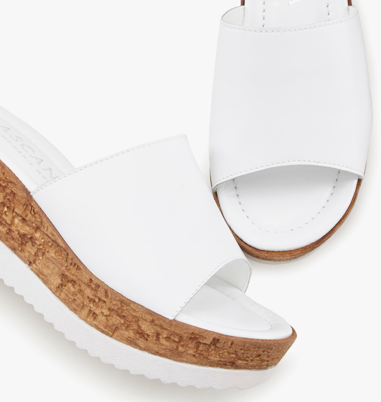 LASCANA Slippers - wit