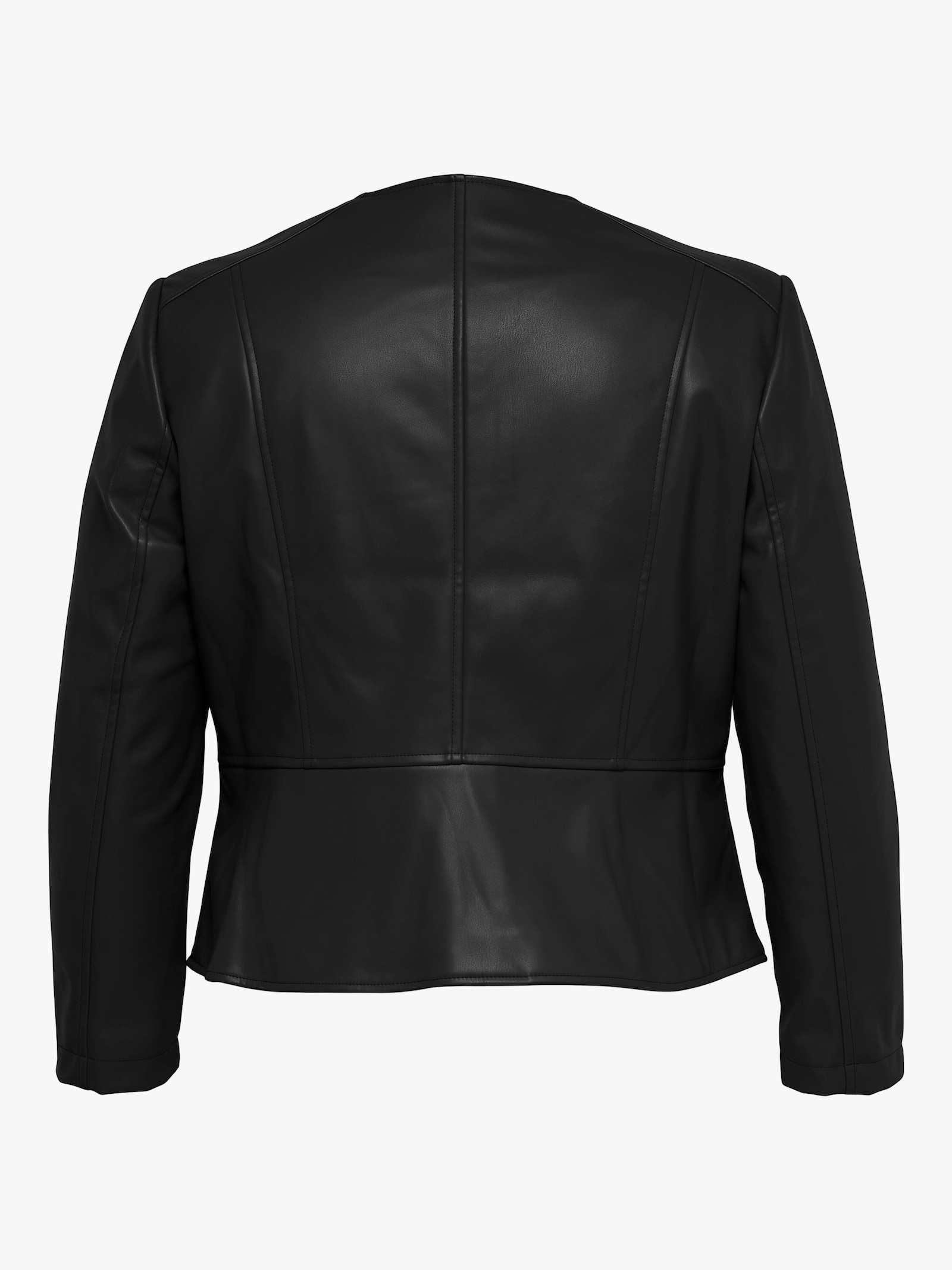 Lederimitatjacke - black