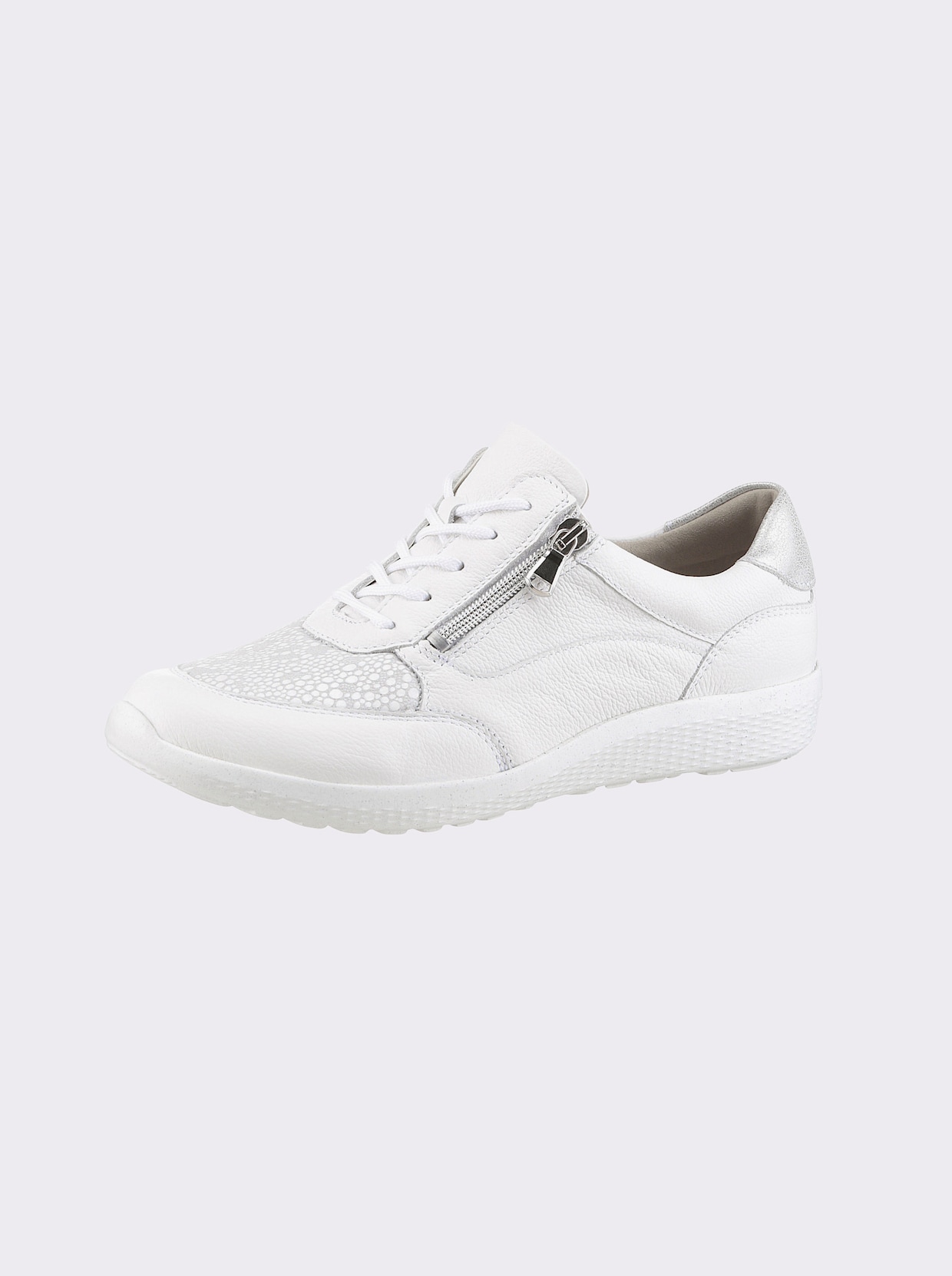 Waldläufer Schnürschuh - weiss