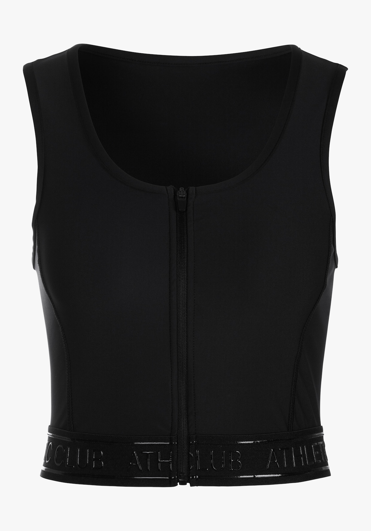 LASCANA ACTIVE Crop-Top - schwarz