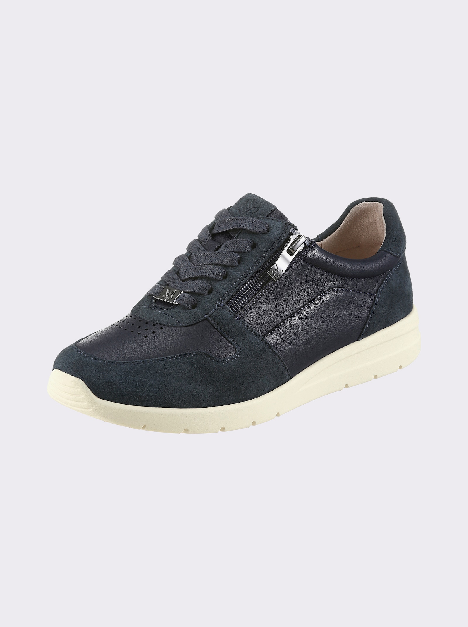 Caprice Sneaker mit waschbarem Wechselfußbett, Weite K - marine