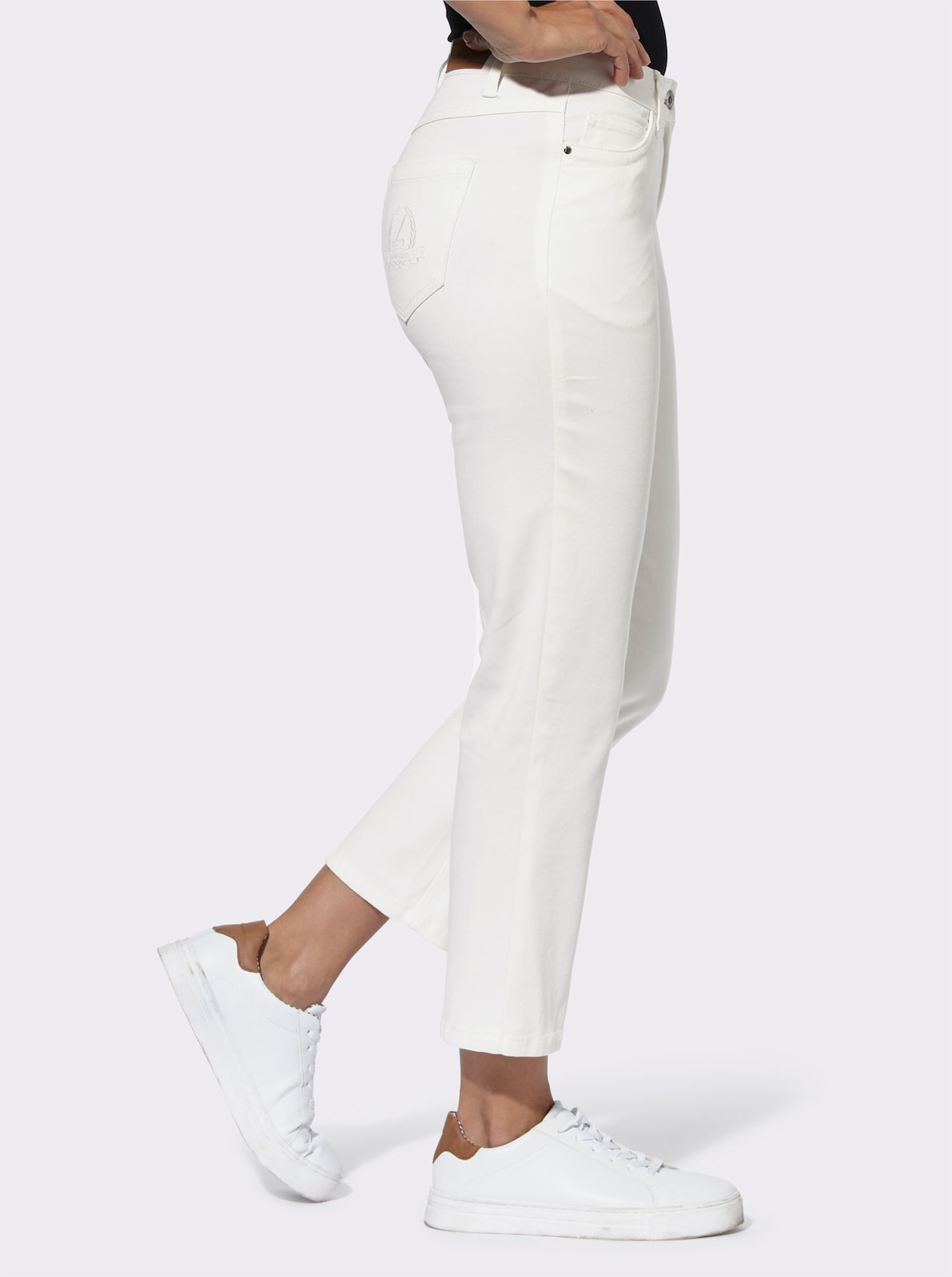 7/8-broek - ecru