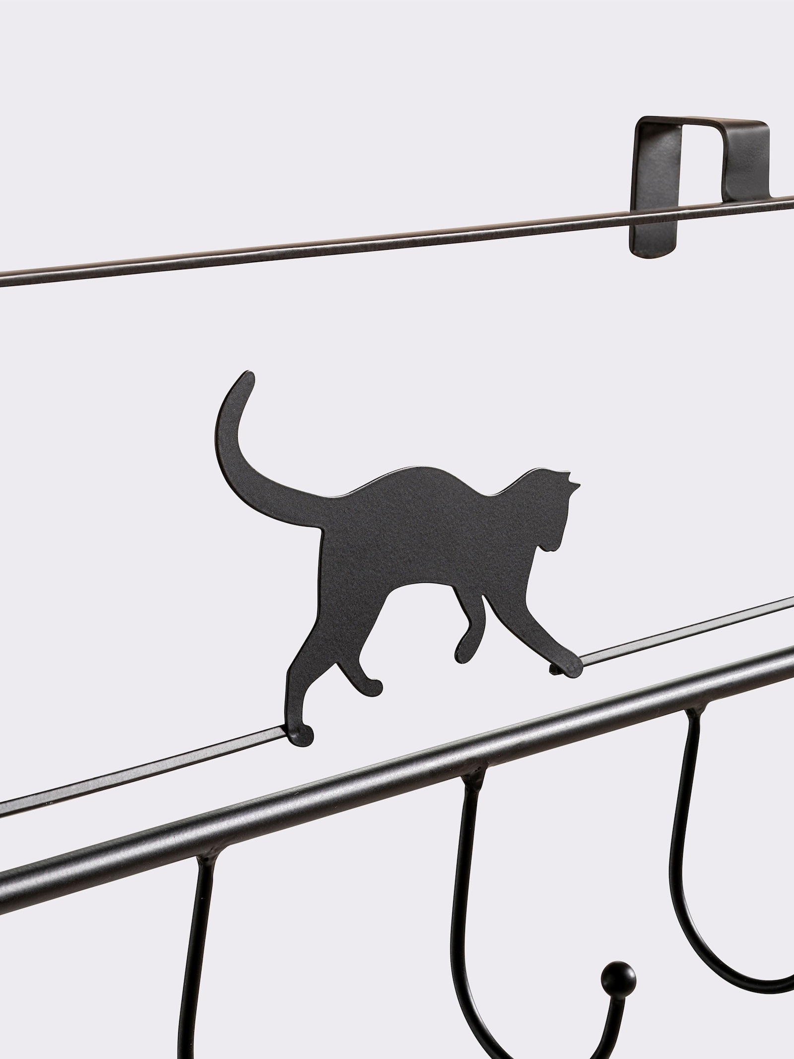 heine home Support à crochets - noir