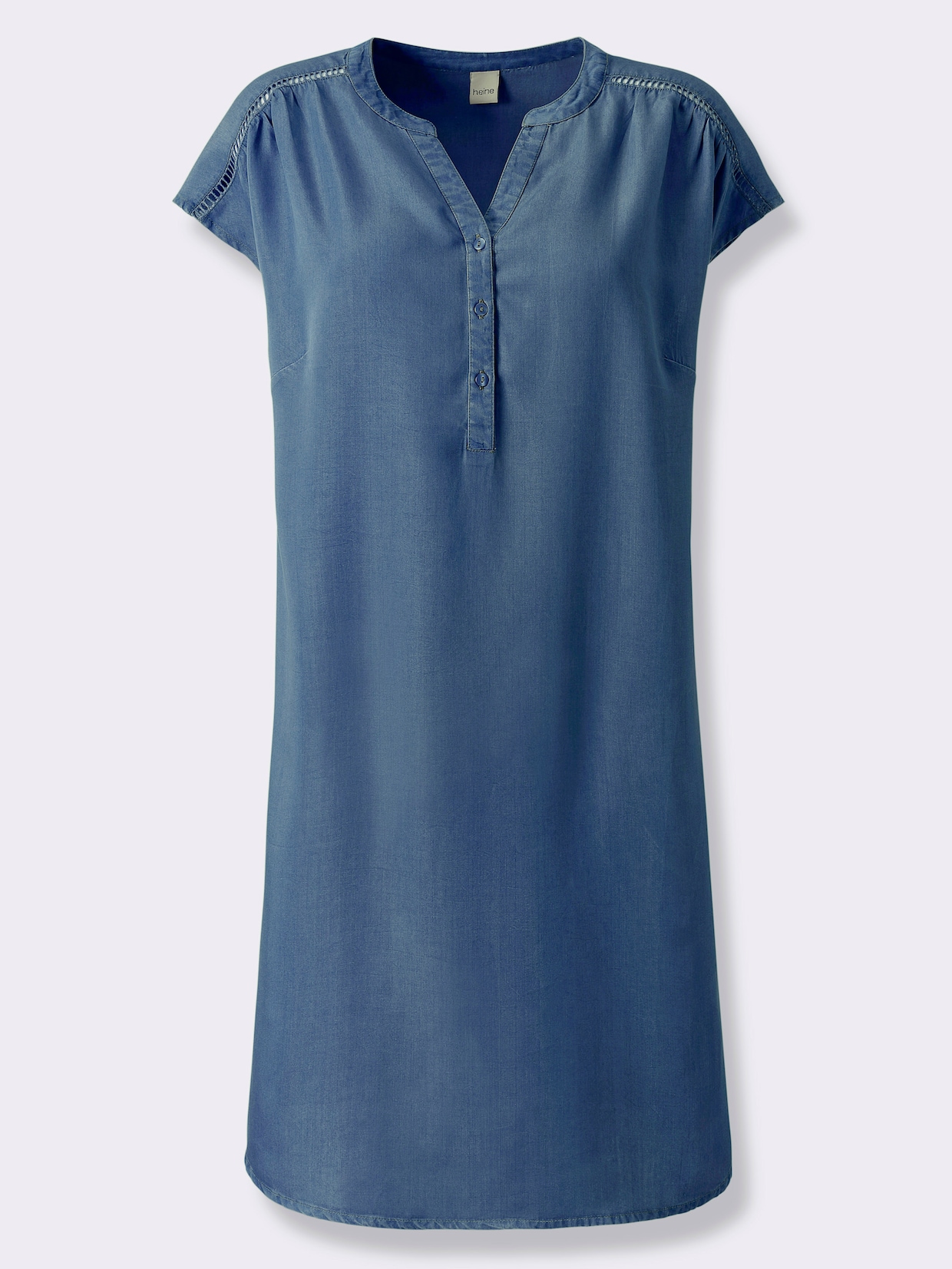 heine Robe tunique - bleu blanchi