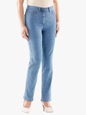 Jeans - blue-bleached