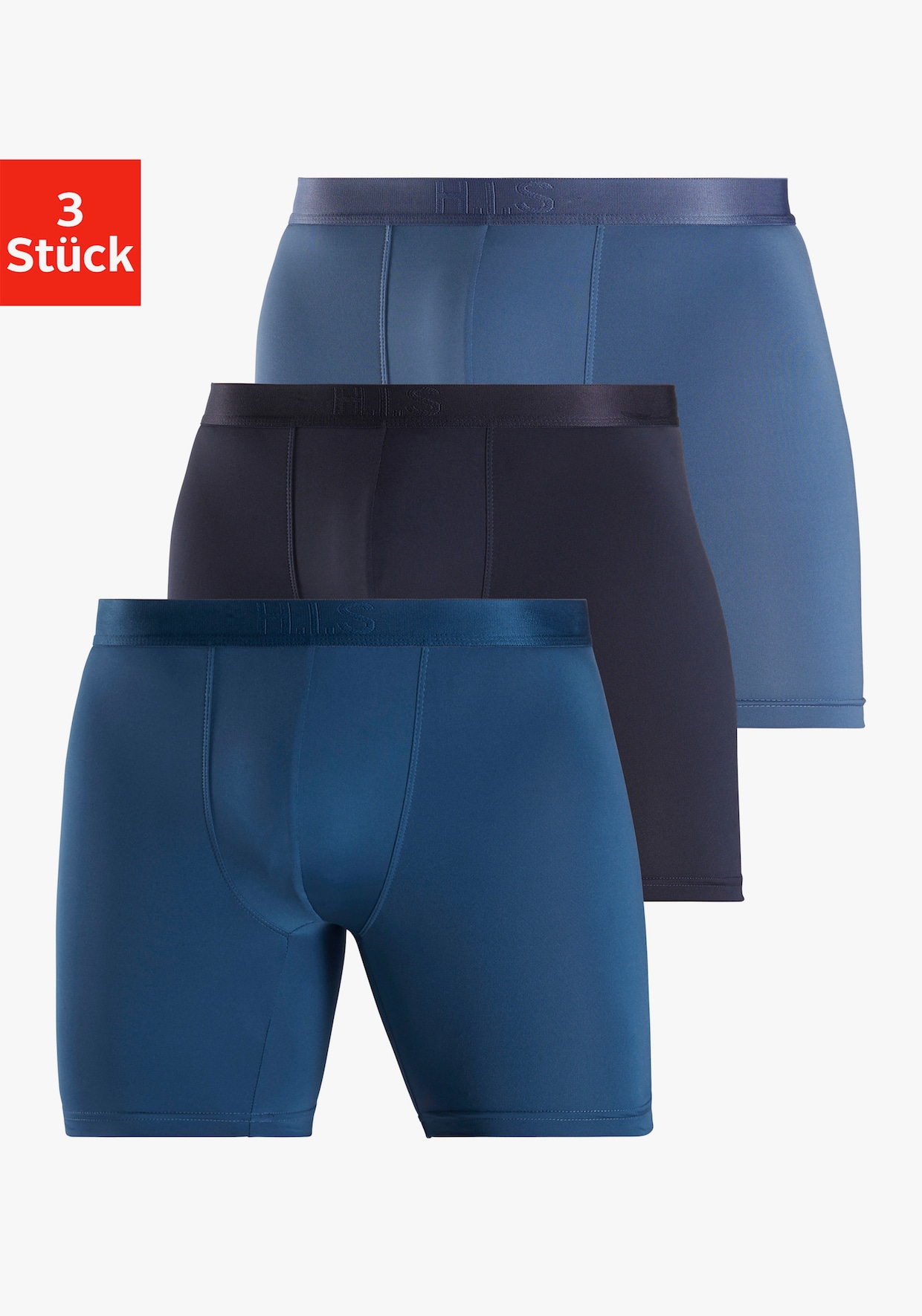 H.I.S Funktionsboxer - blau / hellblau / navy