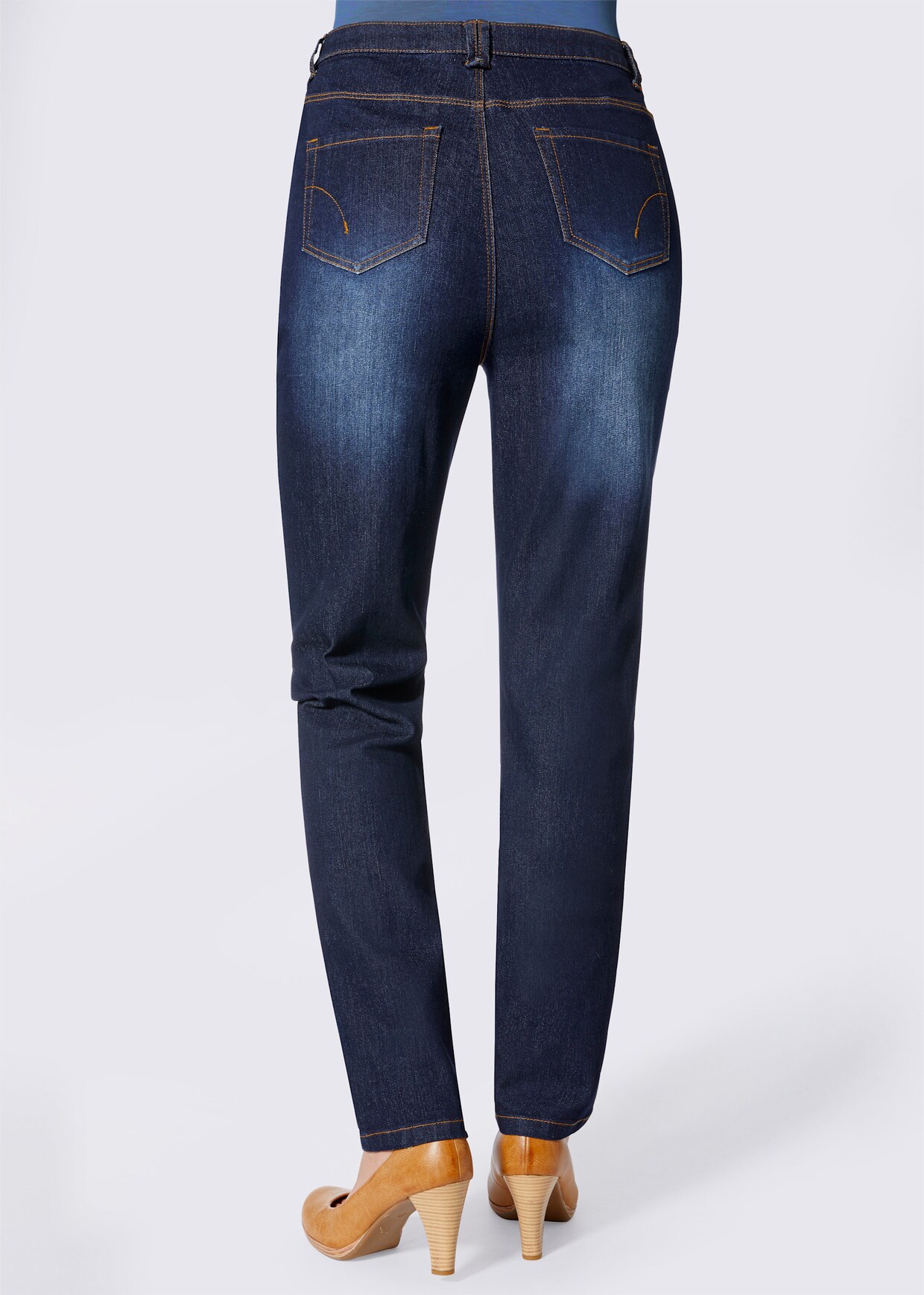 5-Pocket-Jeans - blue-stone-washed