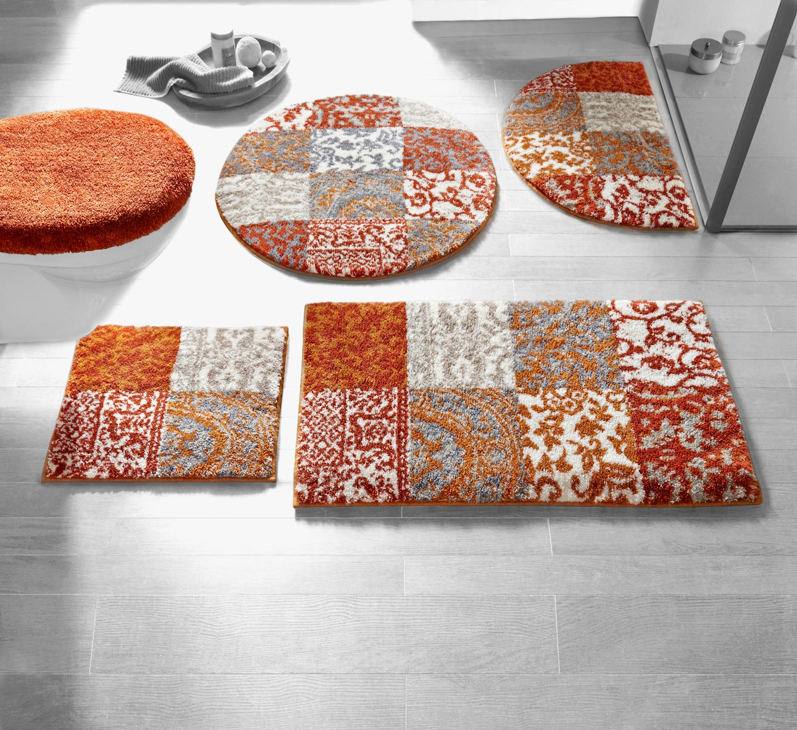 Grund Badgarnitur - terracotta