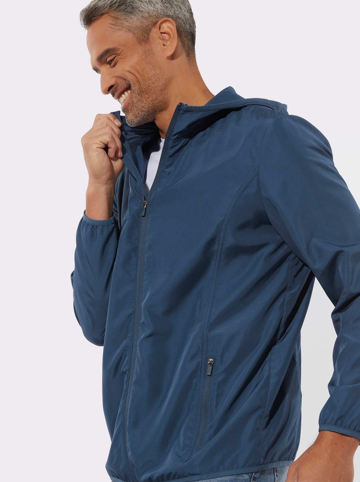 Regenjacke - dunkelblau
